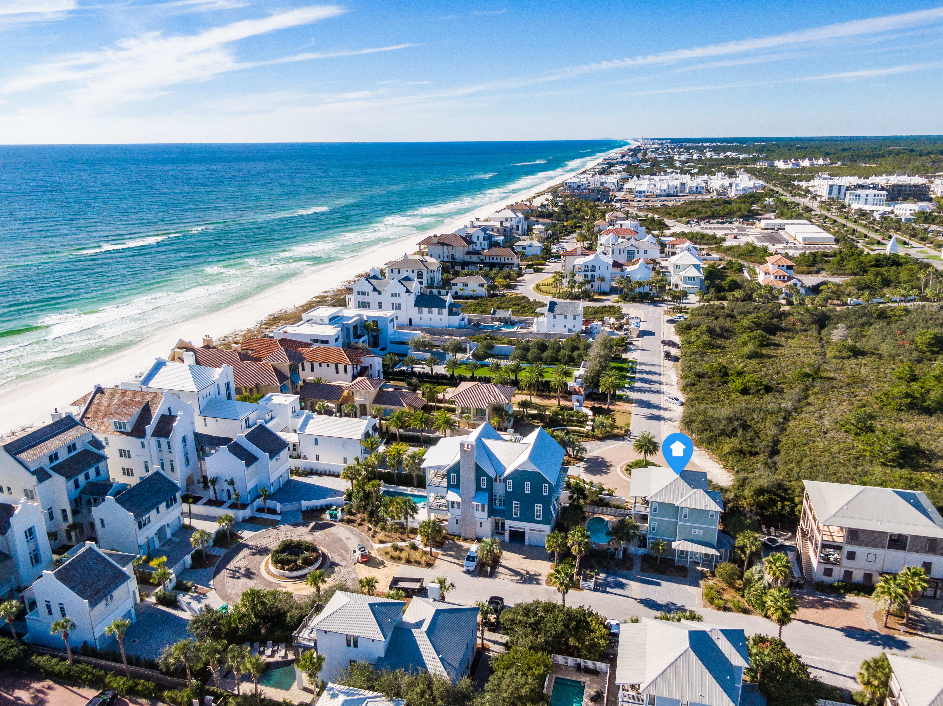 Aerial View - Offering Easy Access to Alys Beach