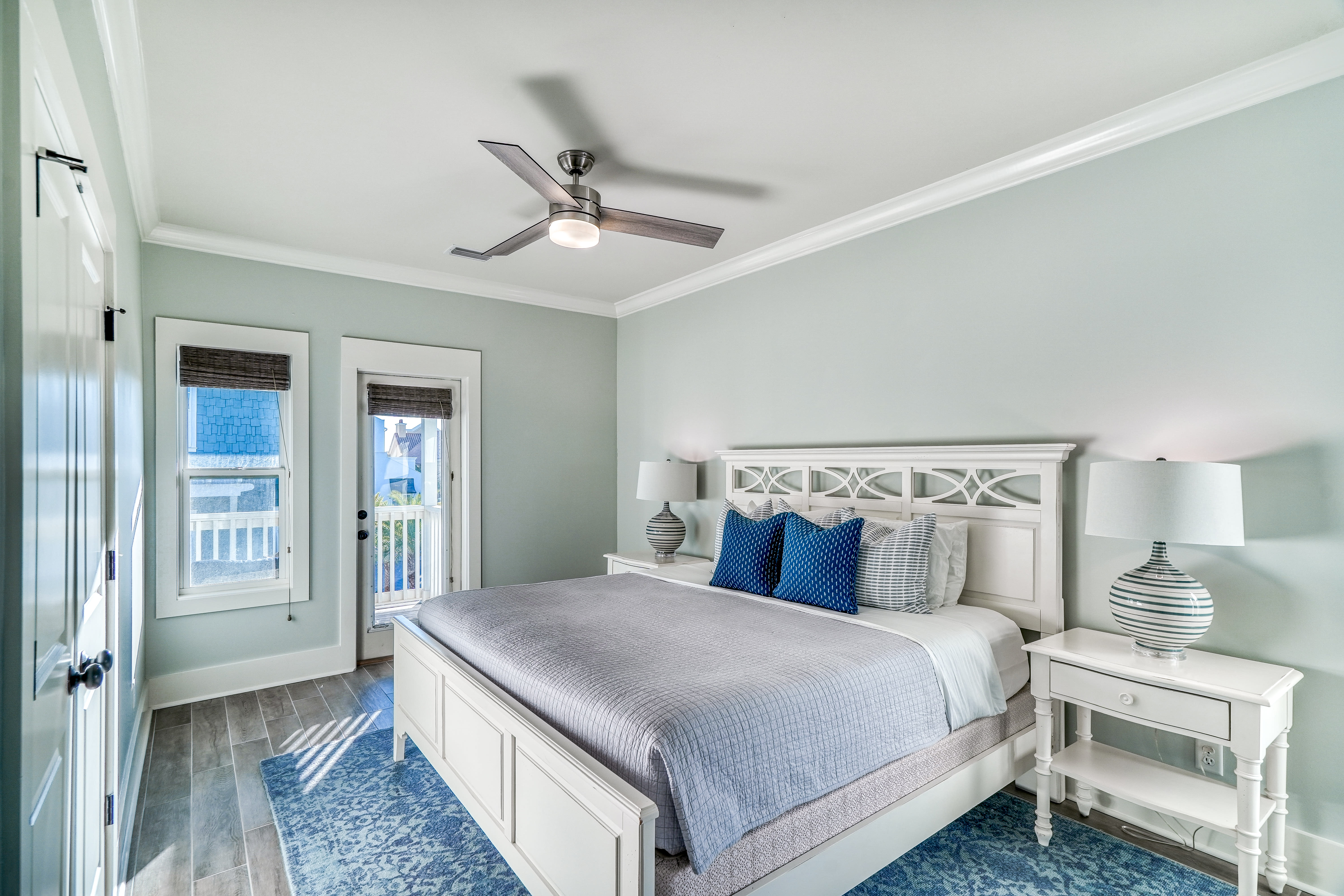 3rd Floor Primary Suite - Furnished with a King Size Bed