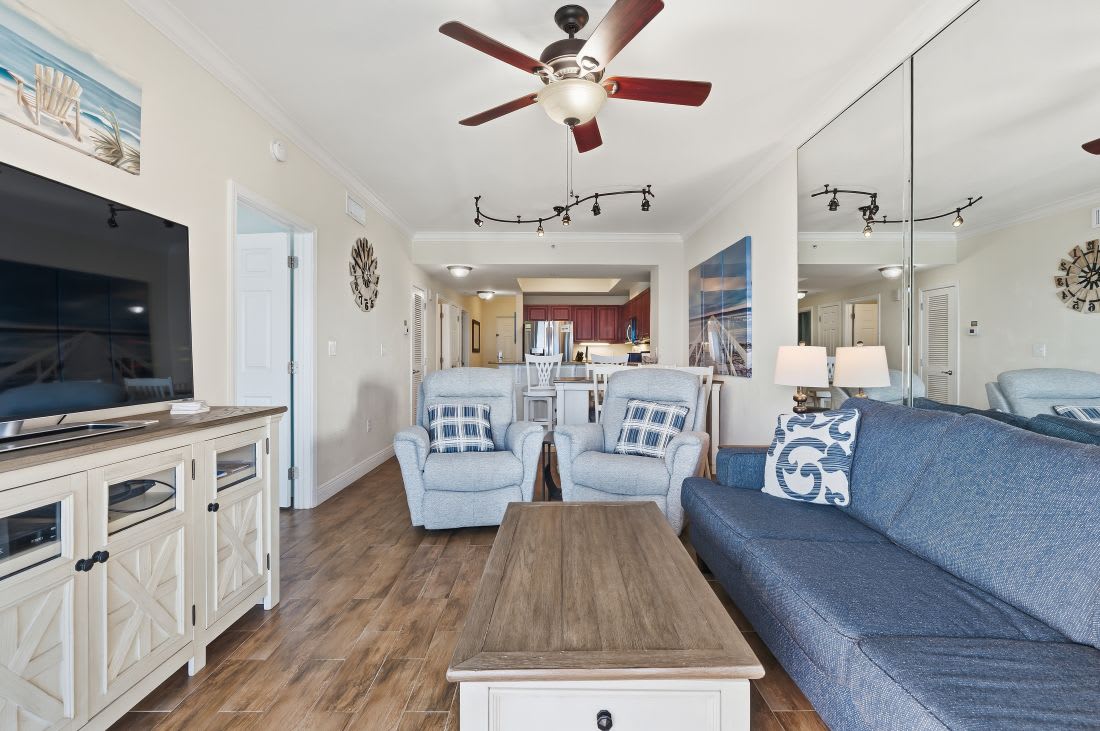 Crystal Tower 1604 Living Room