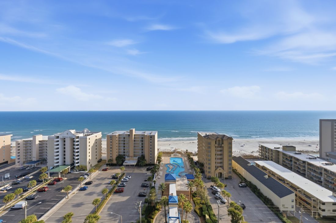 Crystal Tower 1604 Balcony Views