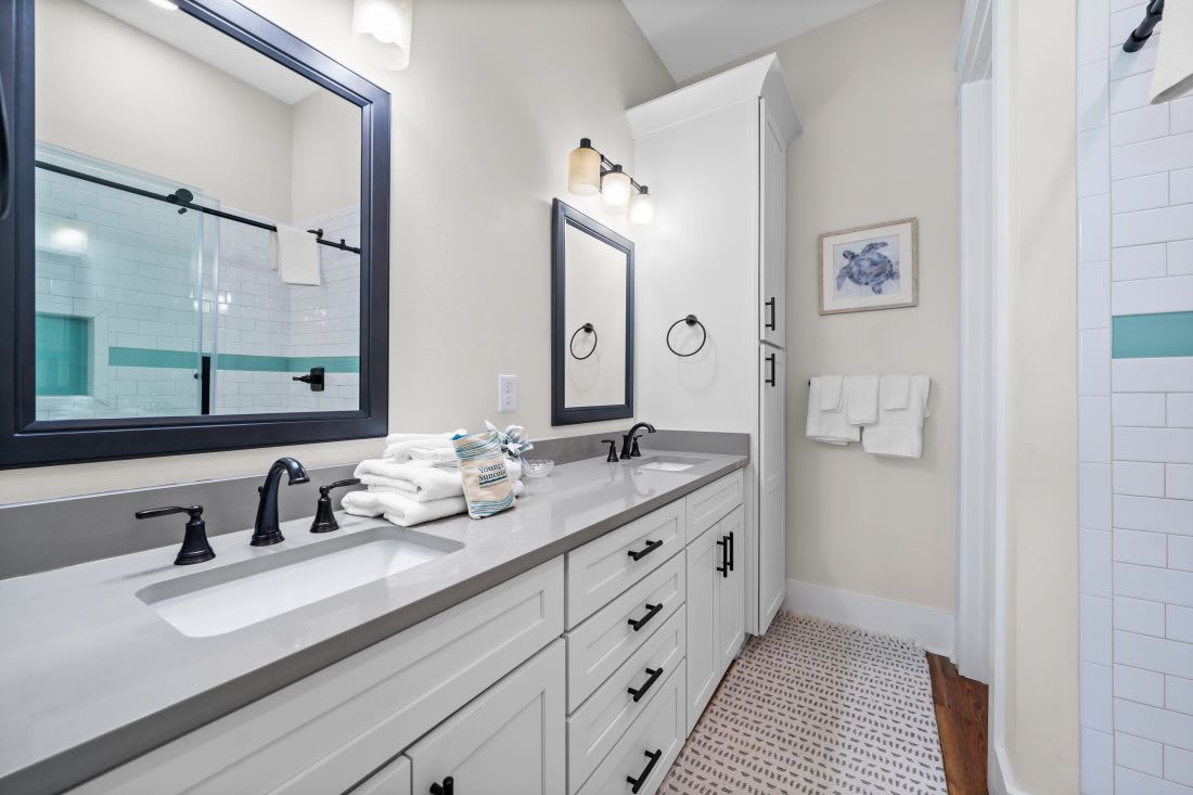 His & Hers Primary Bathroom