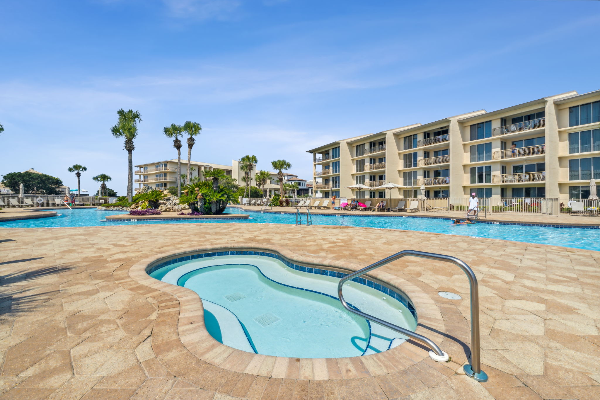 Pool Deck - Complete with Hot Tub