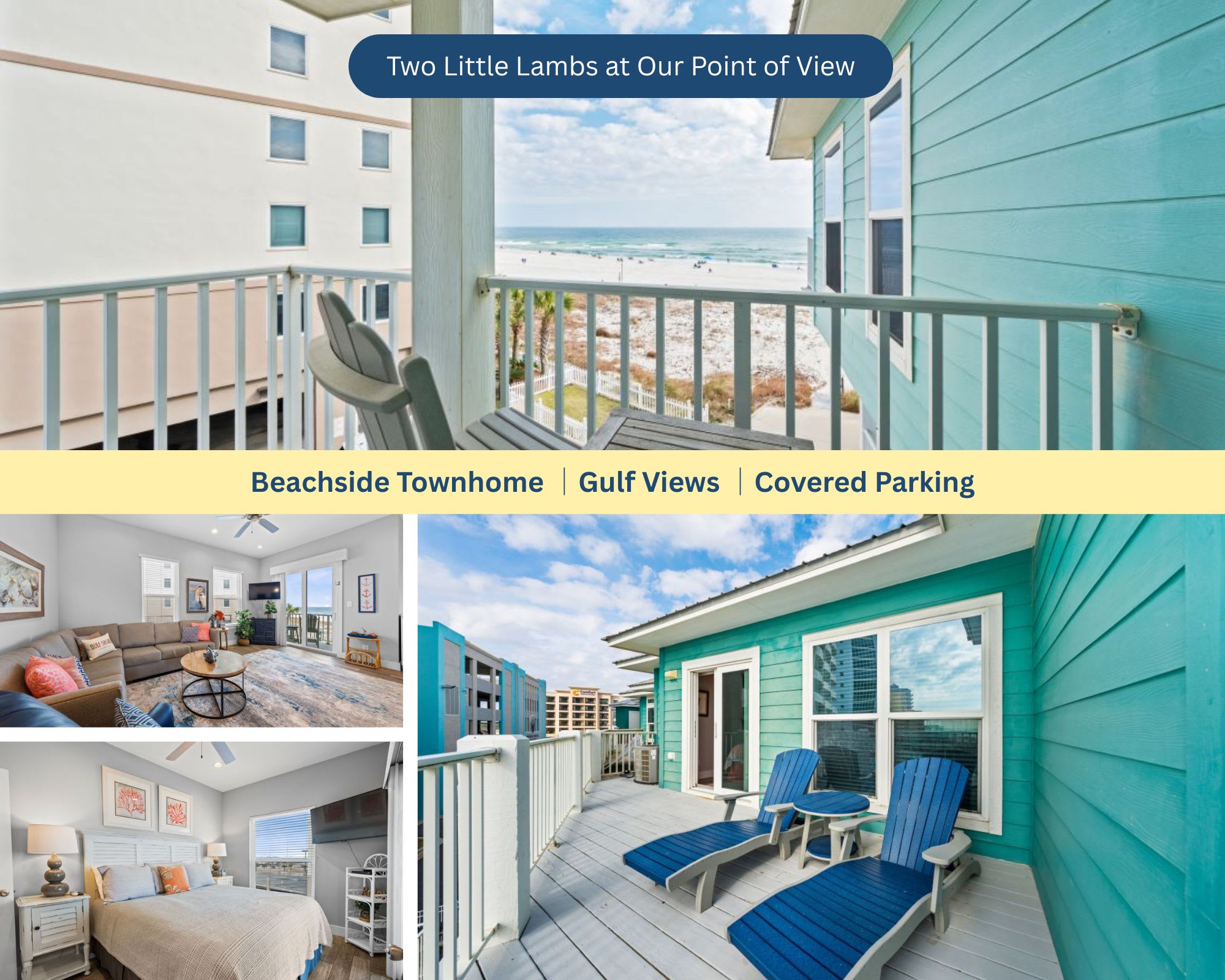 Two Little Lambs at Our Point of View 3