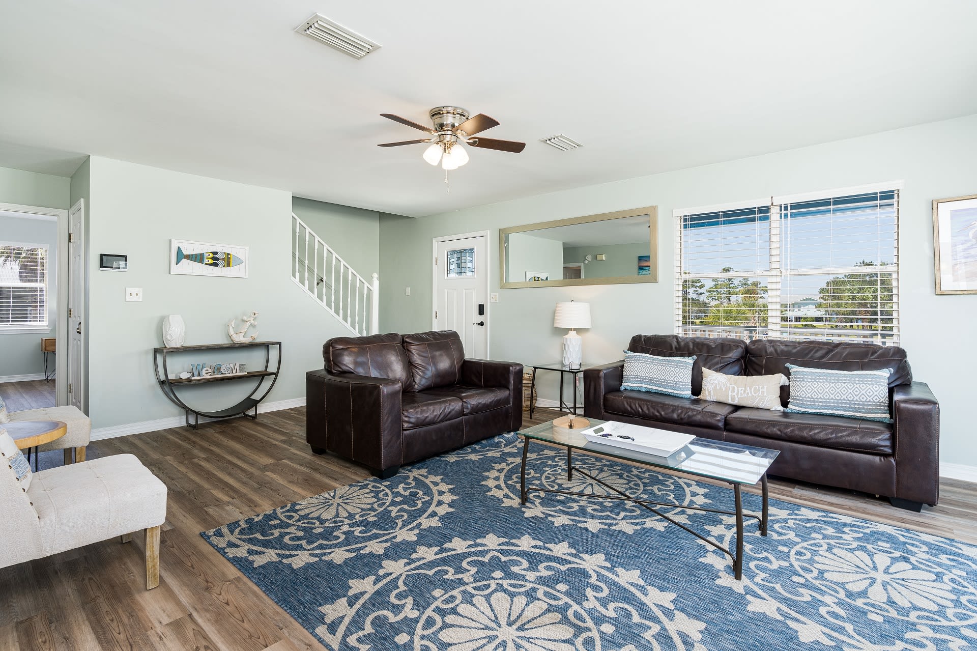 Blue Lagoon Living Room
