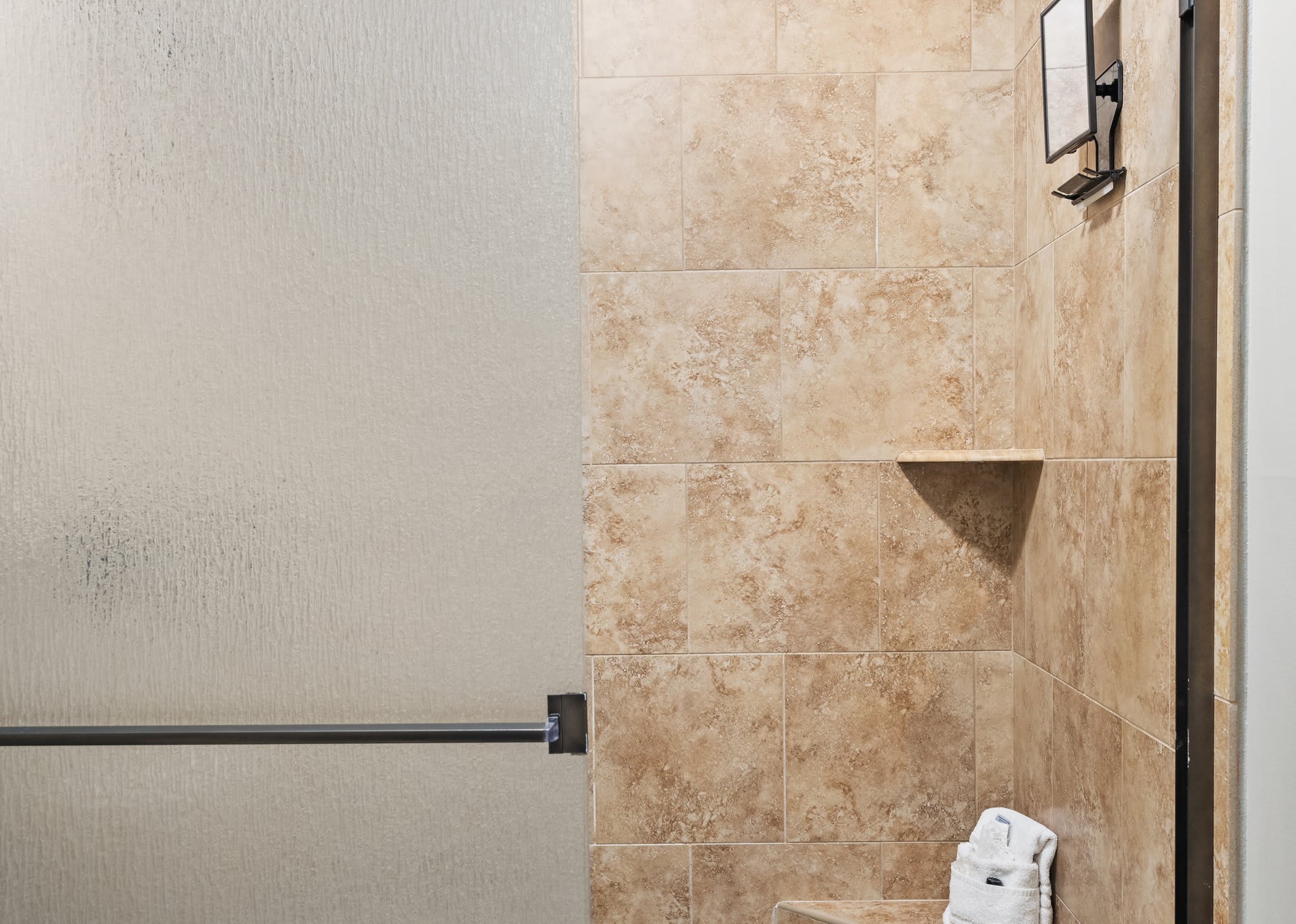 Primary bathroom walk-in shower