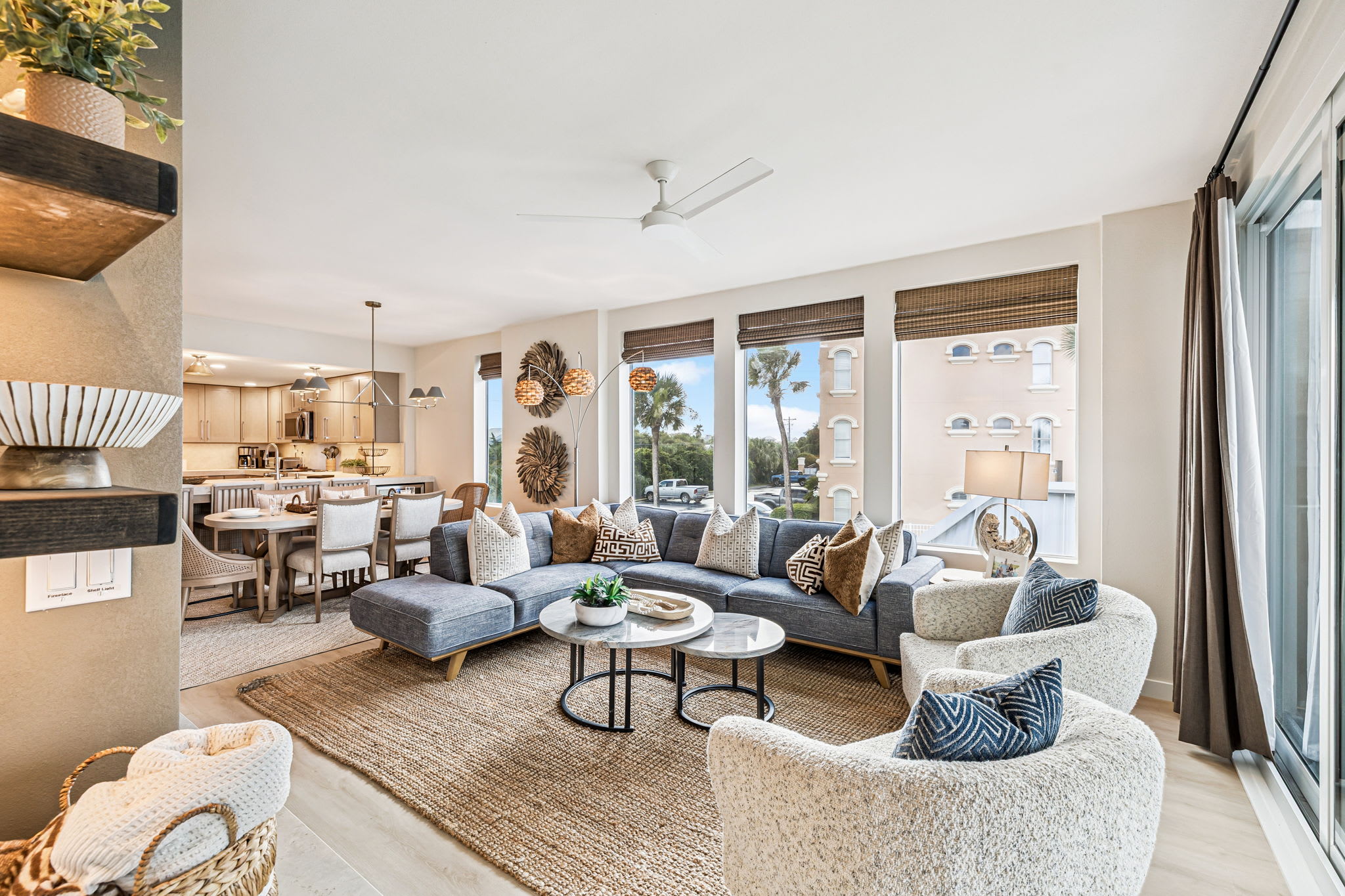 Ample Seating for Gathering & Entertaining