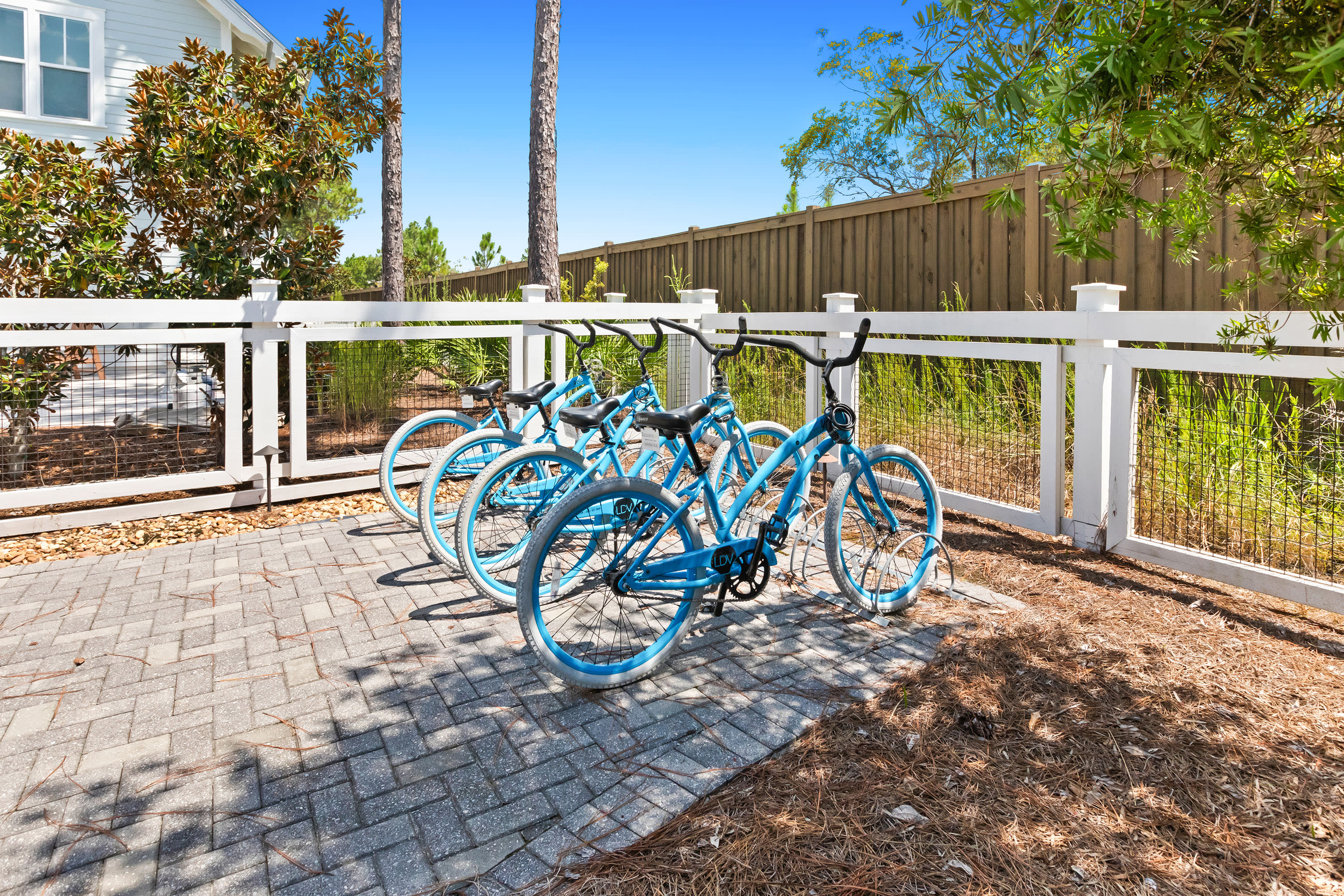 Bikes are a fantastic way to explore the area
