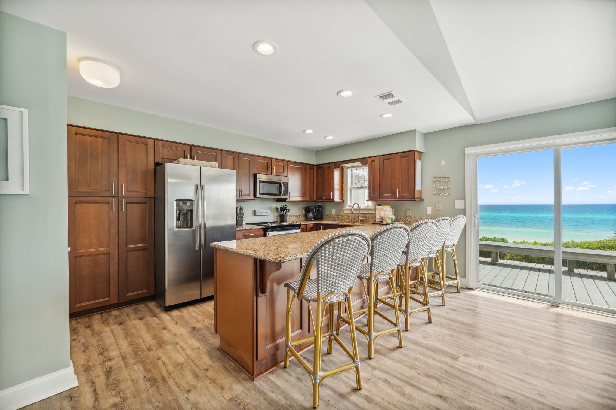 Kitchen - Equipped with Stainless Steel Appliances