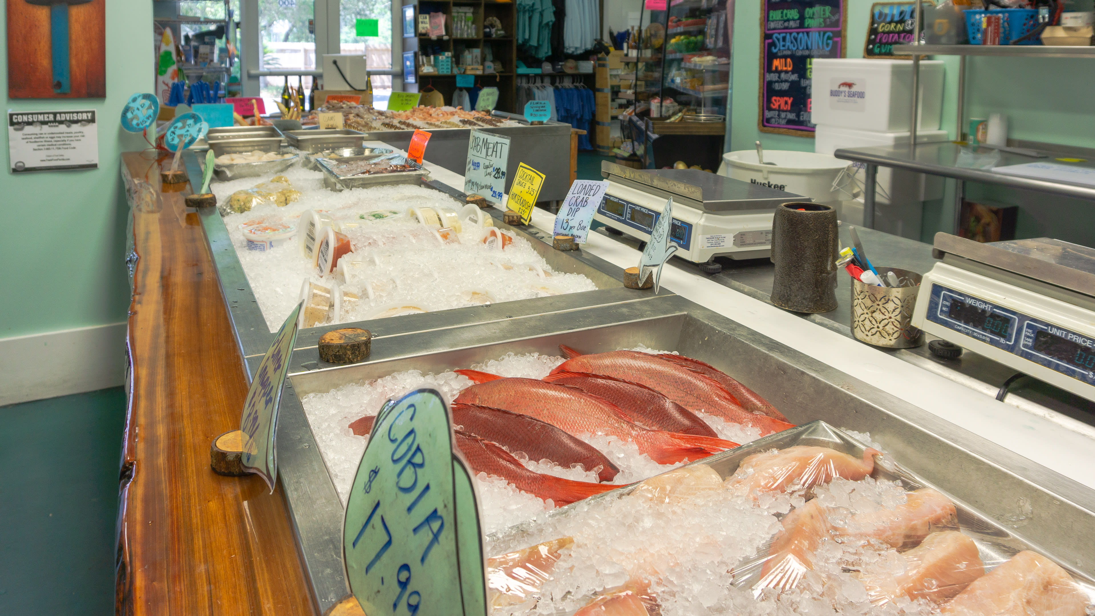 Pick Up Dinner at Buddy's Seafood Market