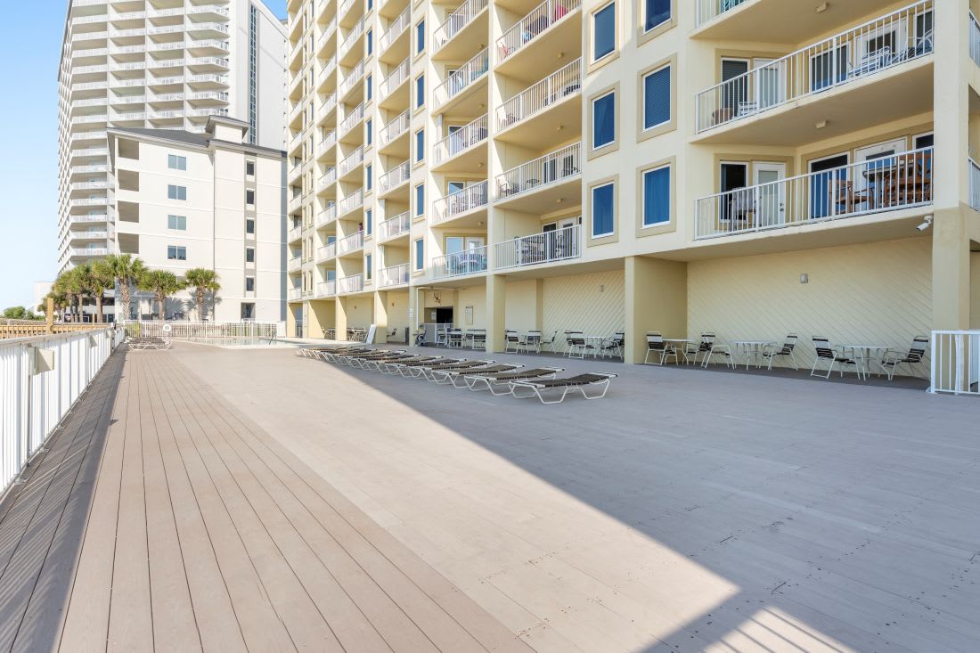 Boardwalk Spacious Sunning Deck