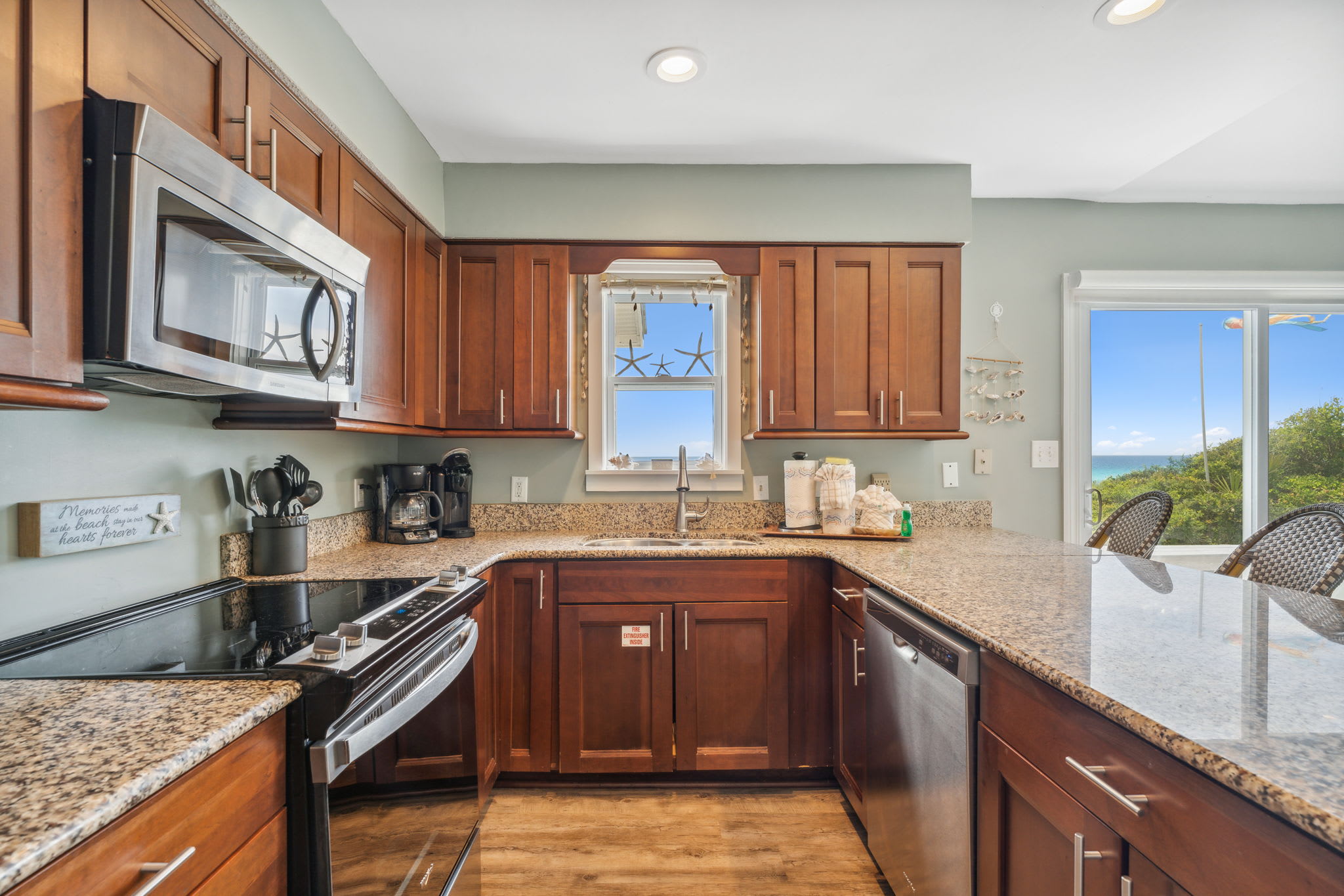 Kitchen - Equipped with Stainless Steel Appliances