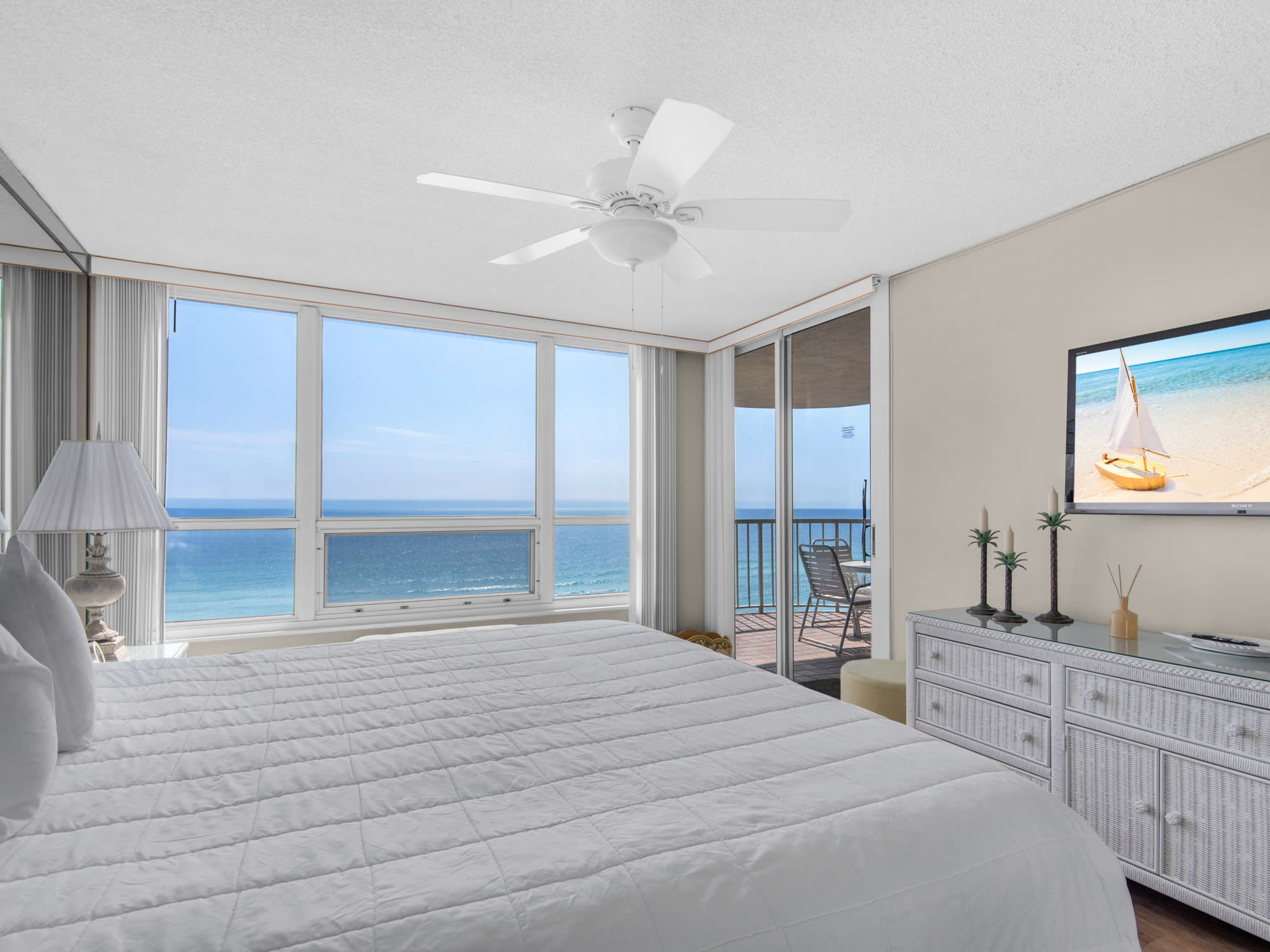 Bedroom 1 with Balcony Access