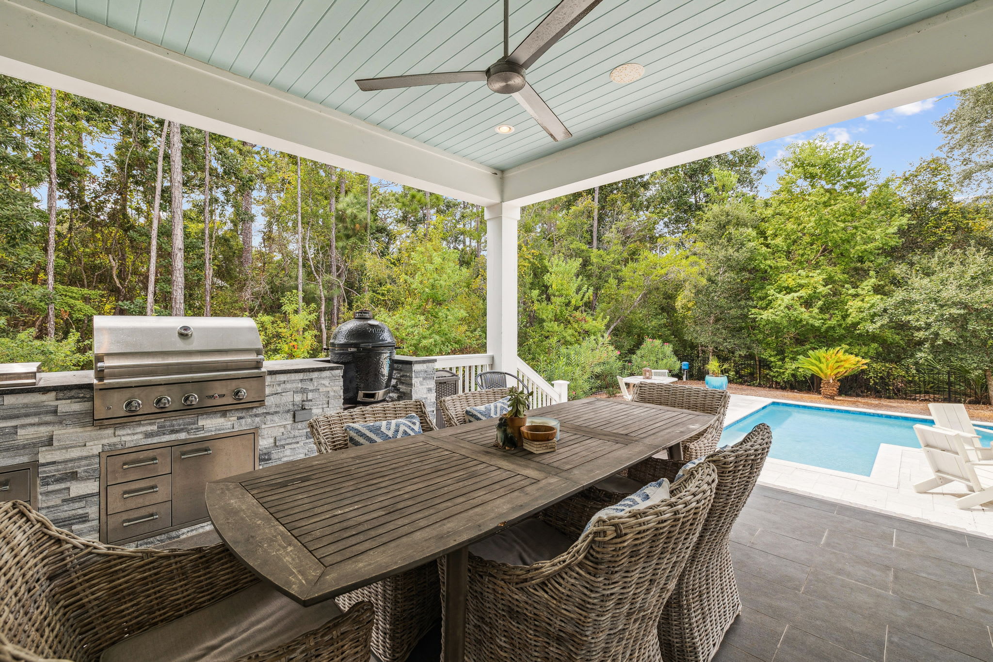 Grill Up Dinner & Enjoy Al Fresco Dining for 6