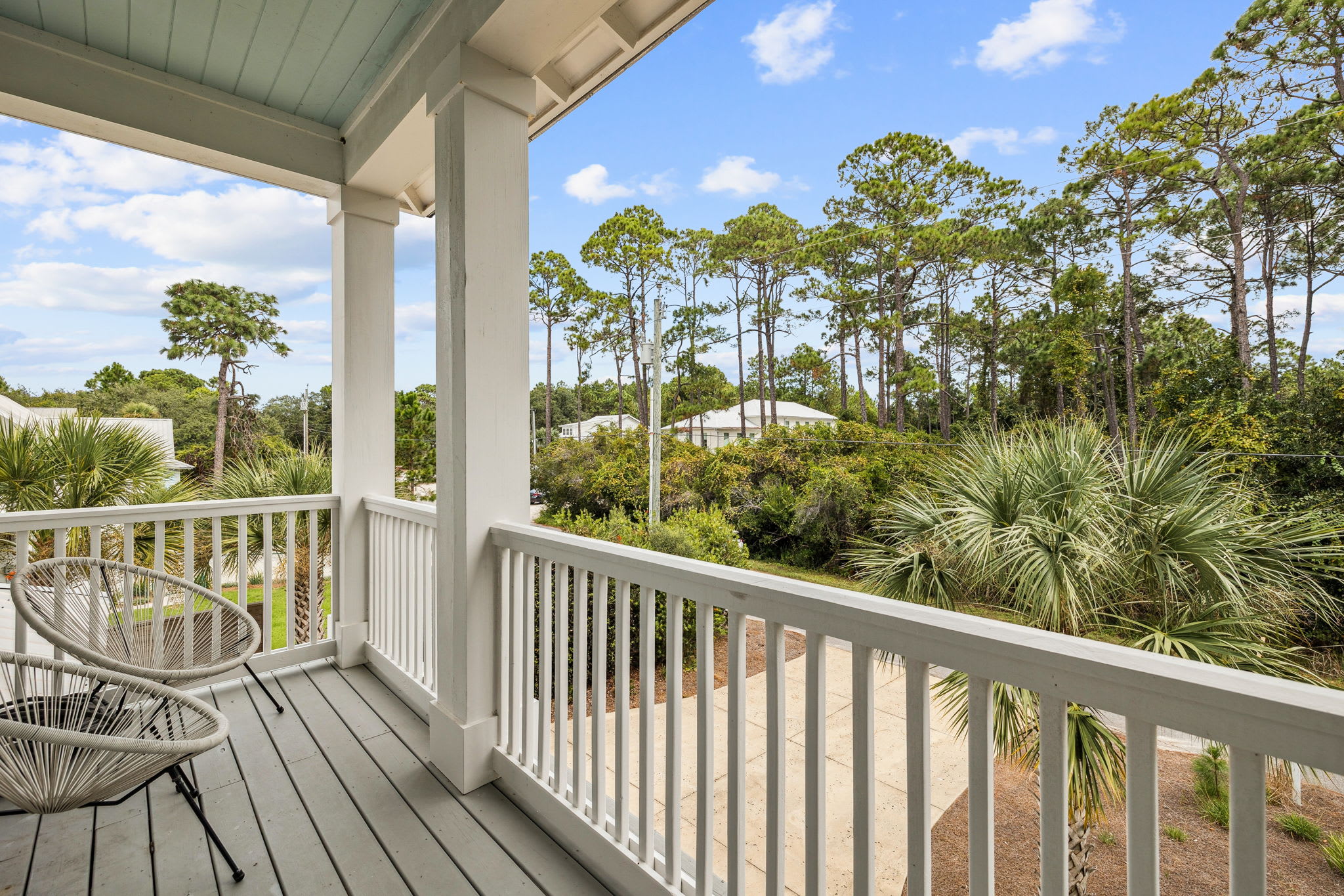 Private Balcony Off the Queen Guest Suite