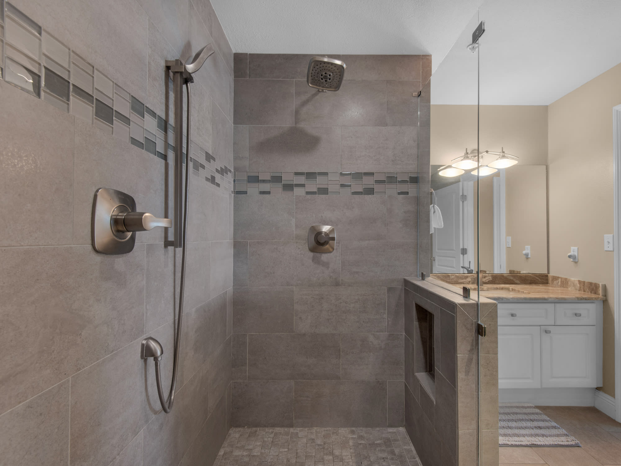Primary Bath with Massive Walk-In Shower