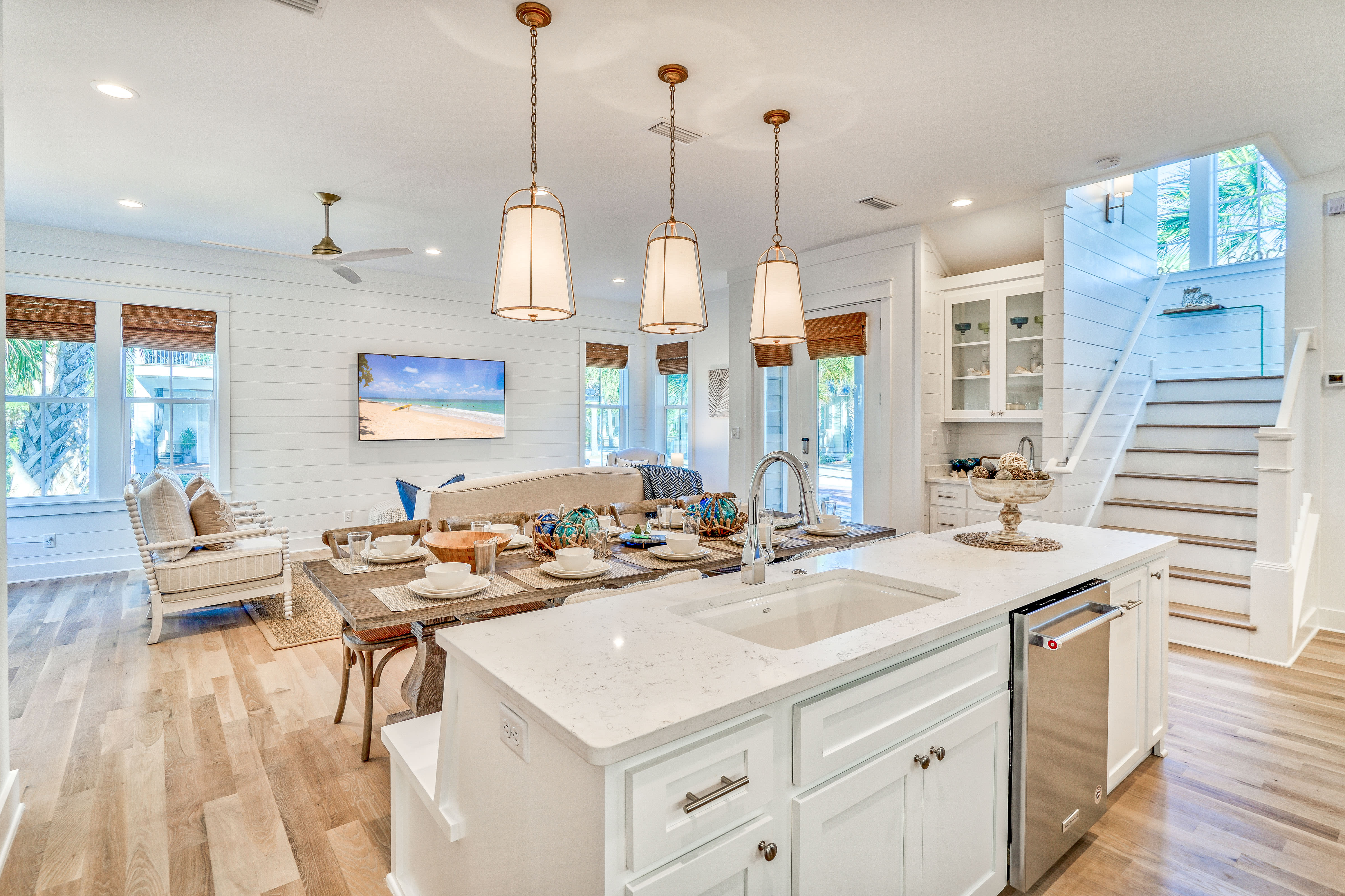 Cook Gourmet Meals in the Spacious Chef's Kitchen