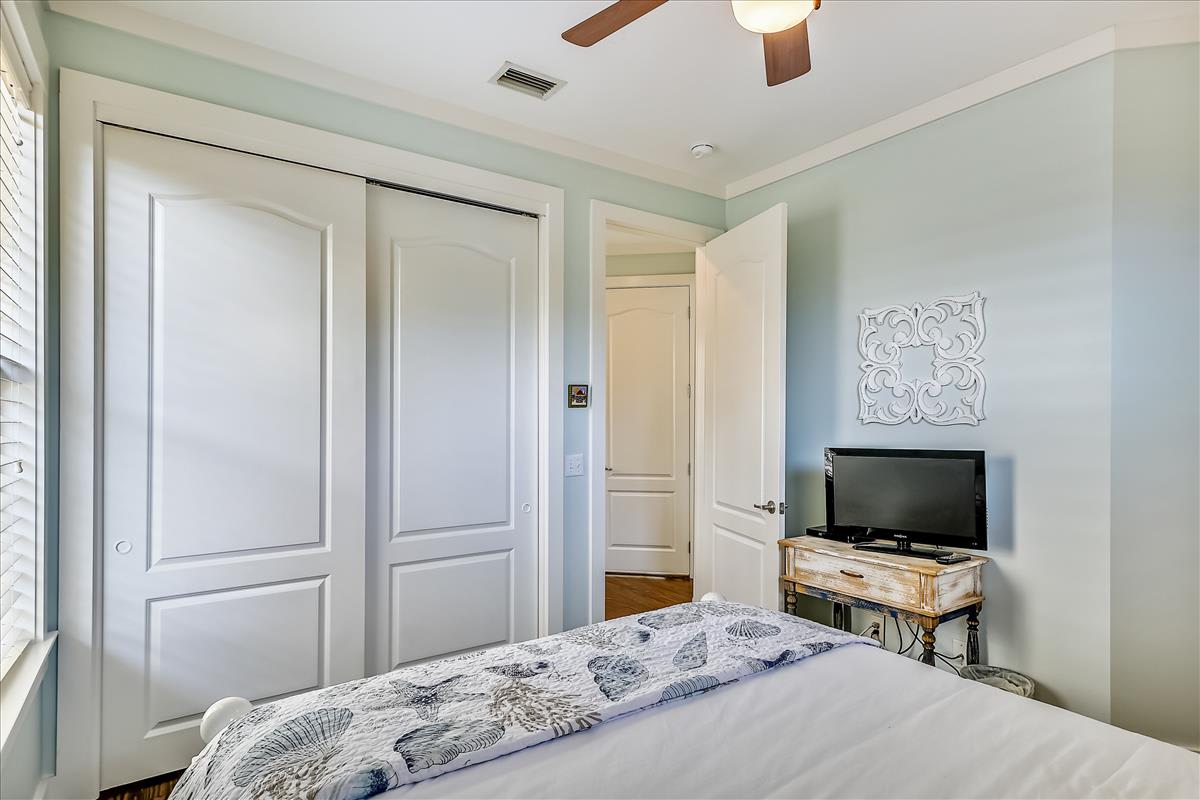 2nd Floor Guest Bedroom - Furnished with a Queen Size Bed