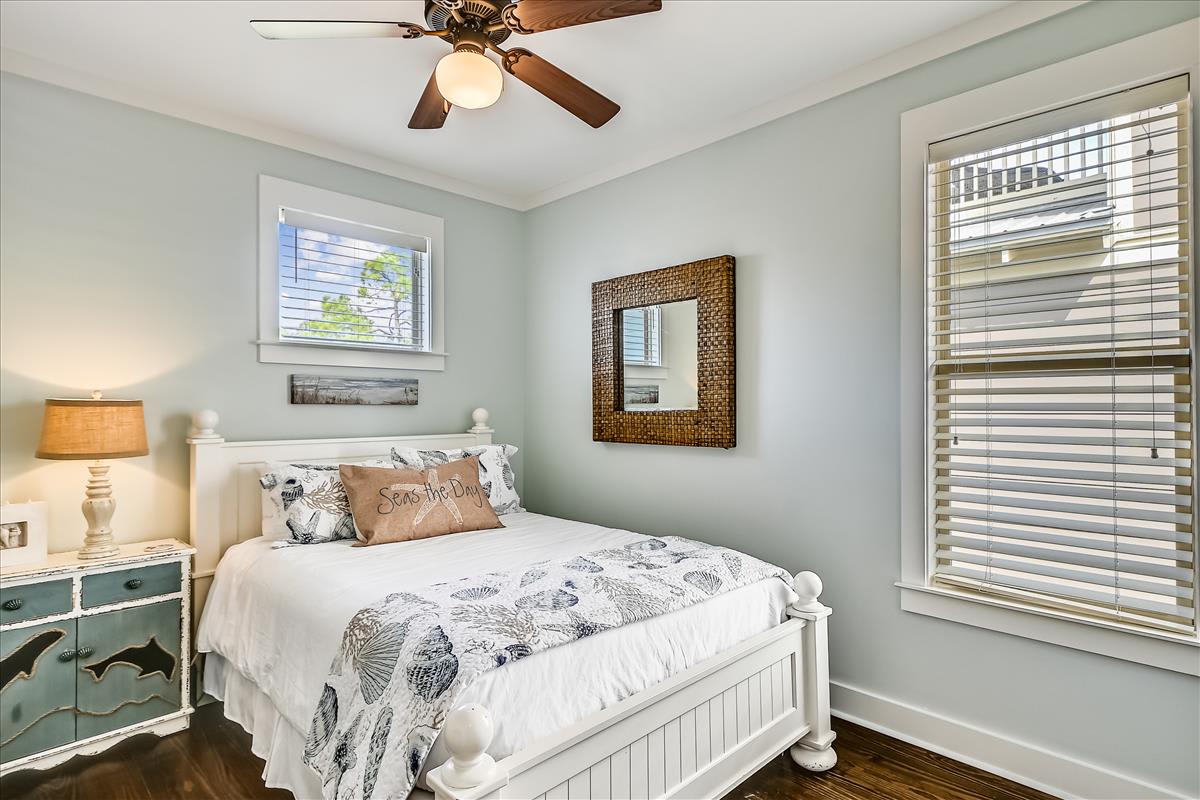 2nd Floor Guest Bedroom - Additionally Providing Access to the Jack and Jill Bathroom