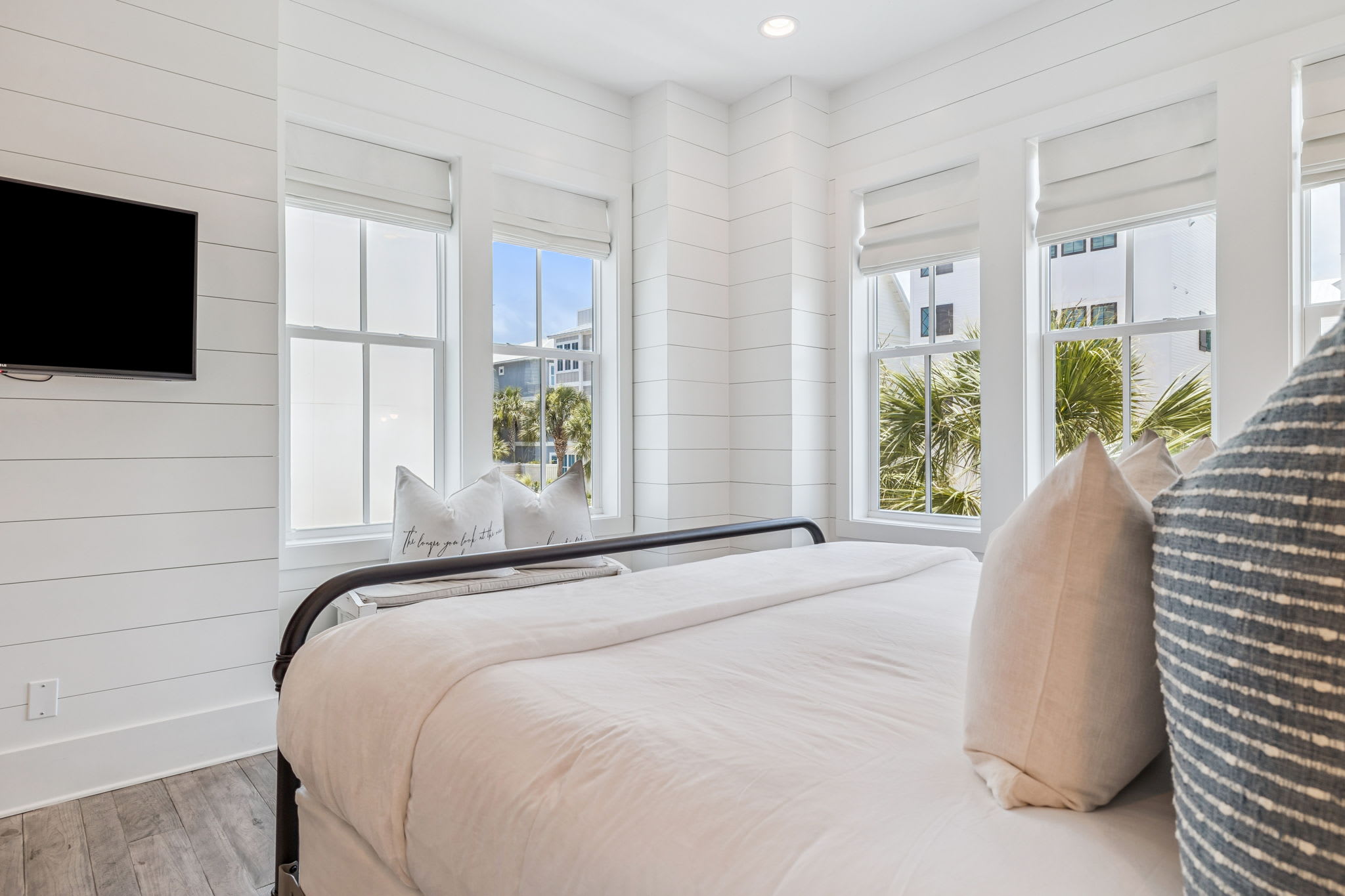 Primary King Suite - Equipped with a Flat-Screen TV