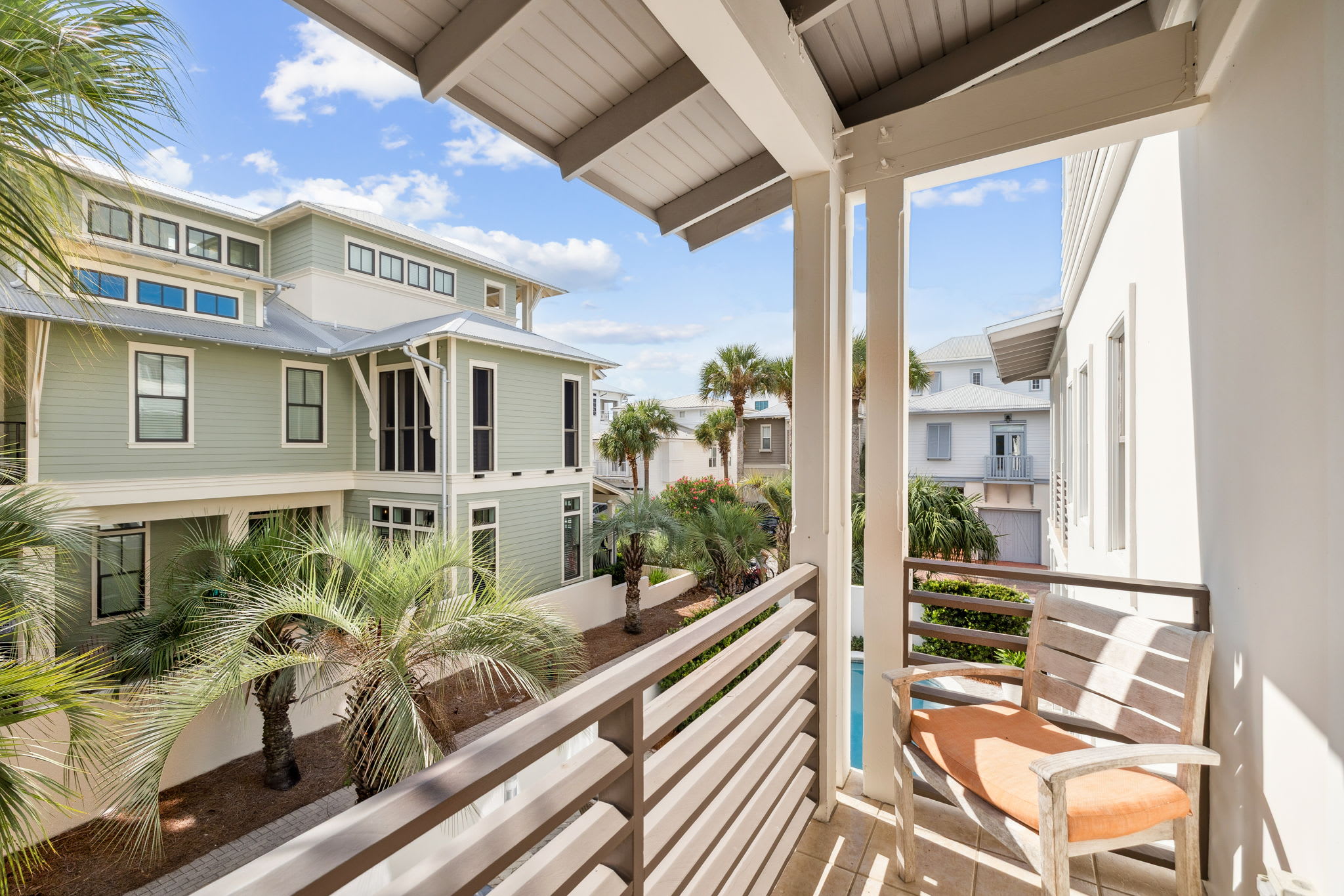 Private Balcony Off the King Guest Suite