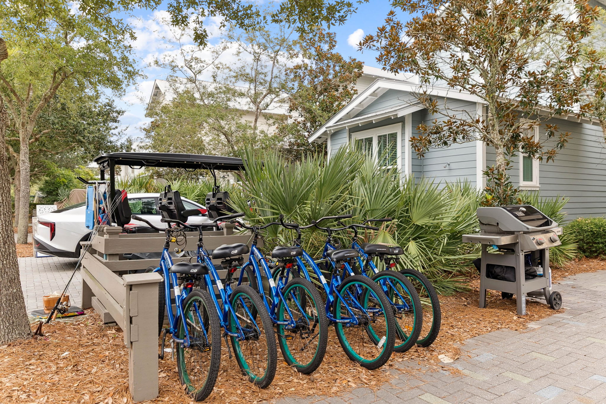 Take a Ride on Included Bikes Around Watercolor