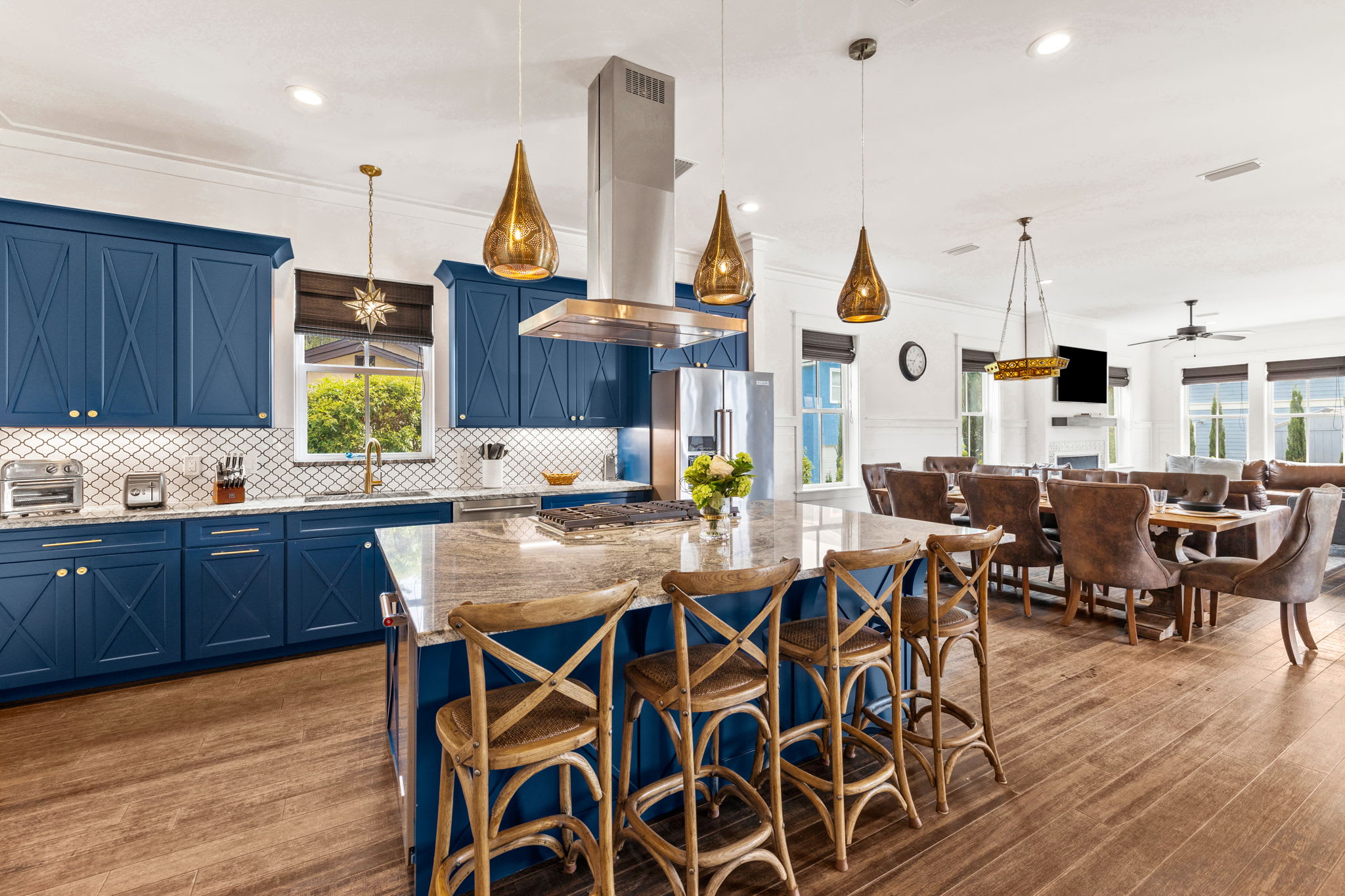 1st Floor Open Living Spaces