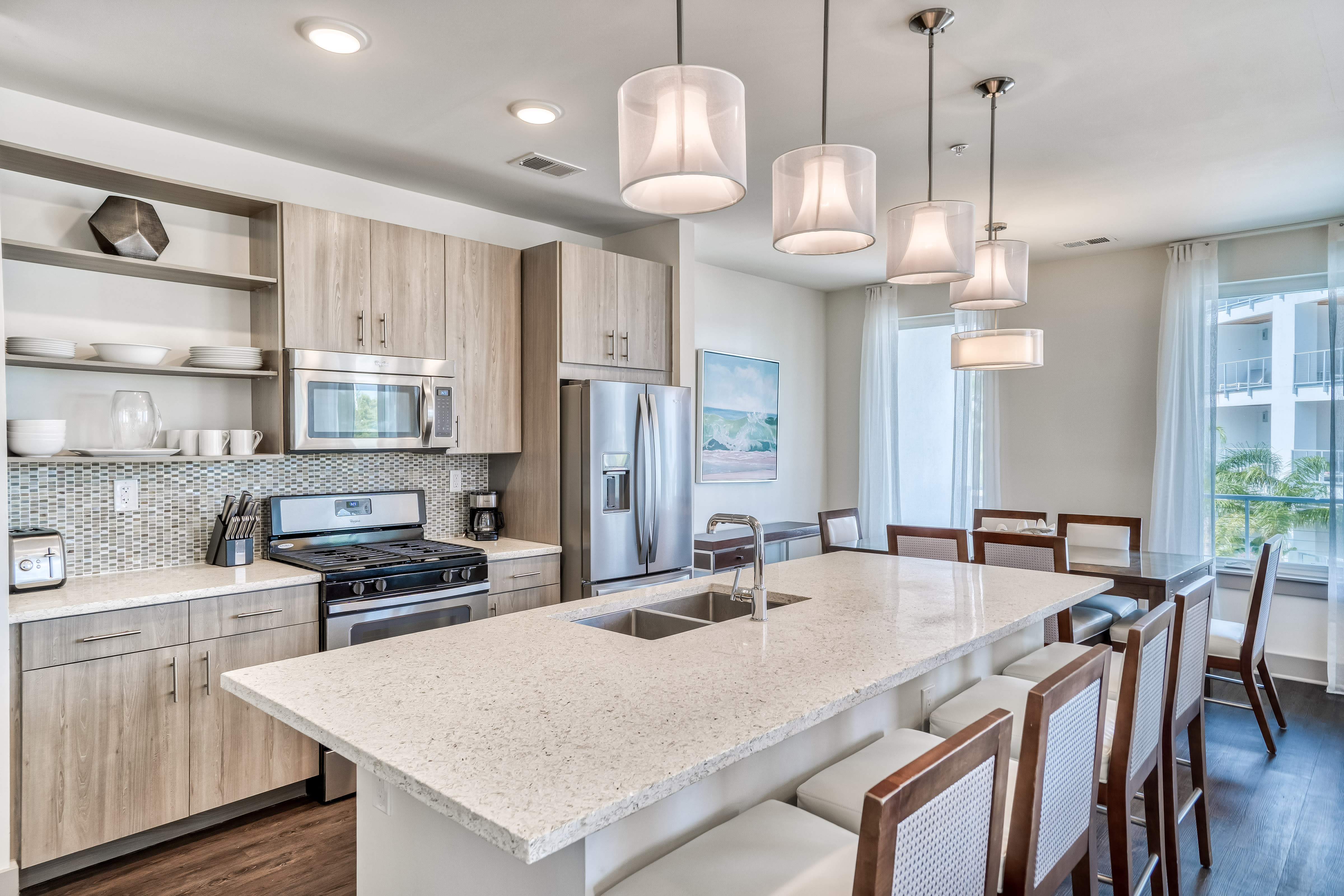 Well Equipped Kitchen