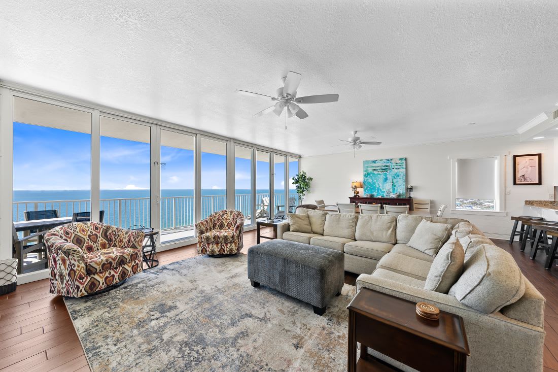 1 San Carlos Penthouse 5 Living Room