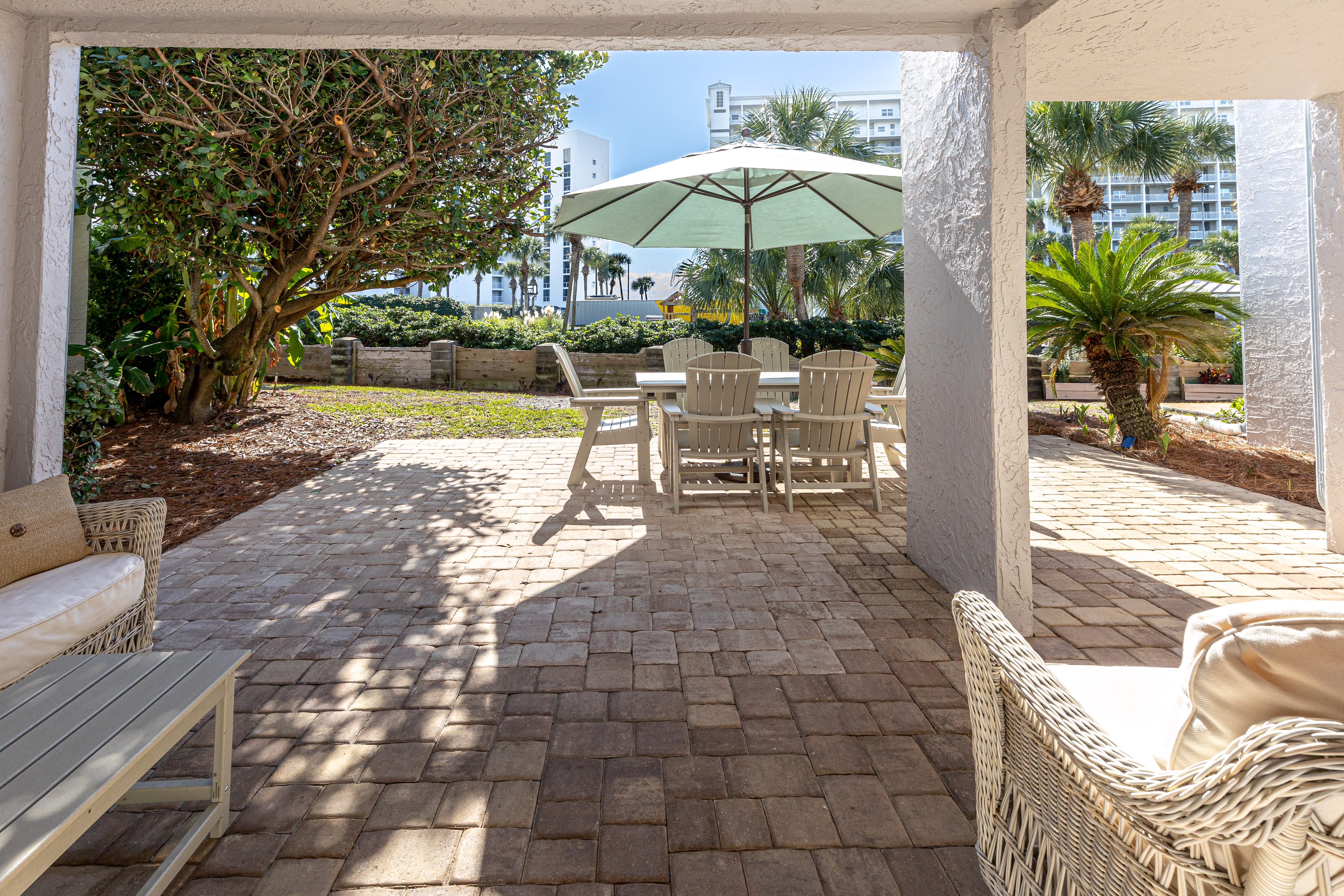 Main level Patio off of the living room Shoreline Garden 16