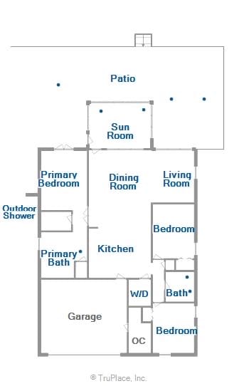 Spacious Open Layout