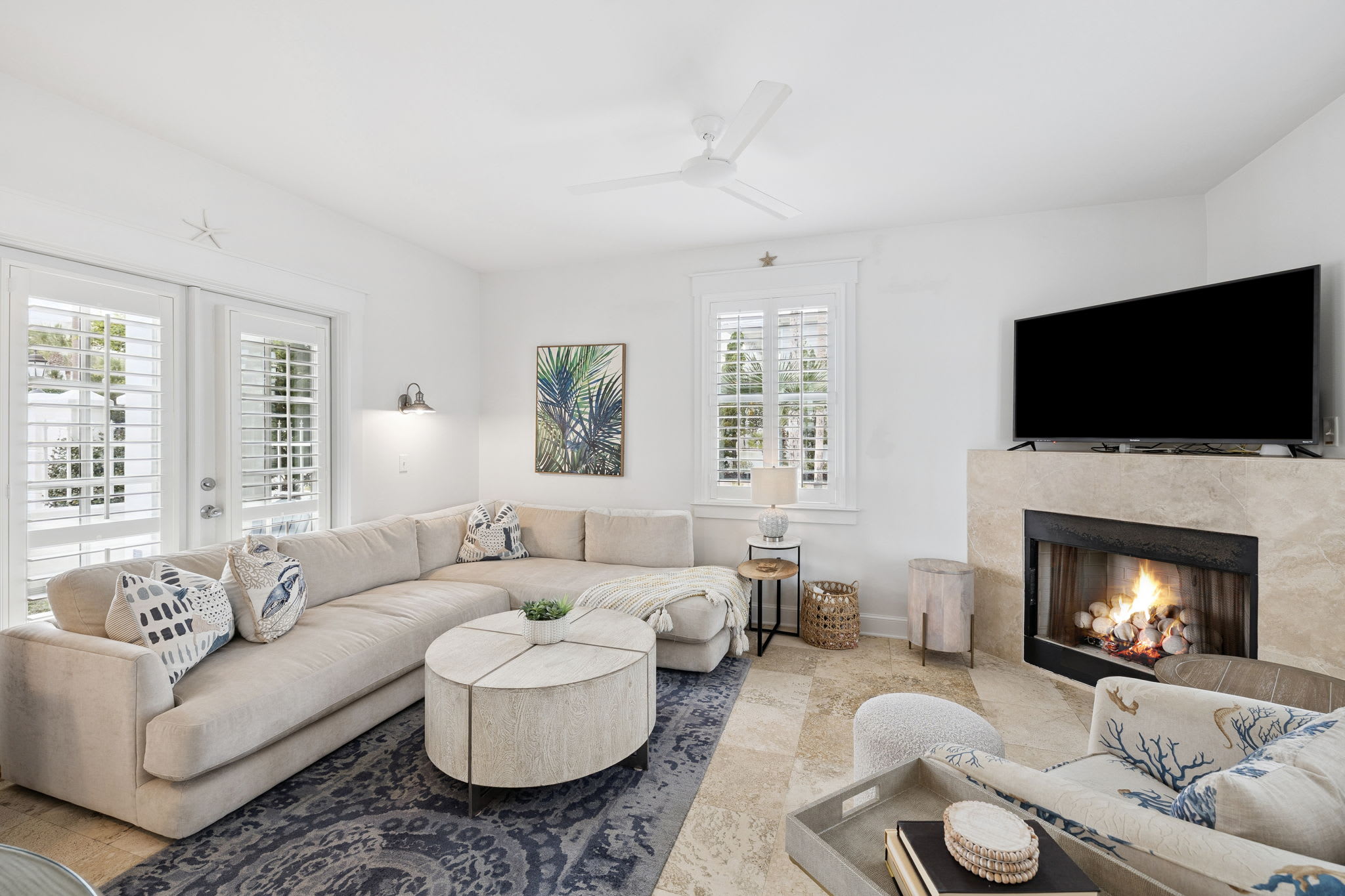 Cozy Up By the Gas Fireplace - Perfect for Movie Nights!