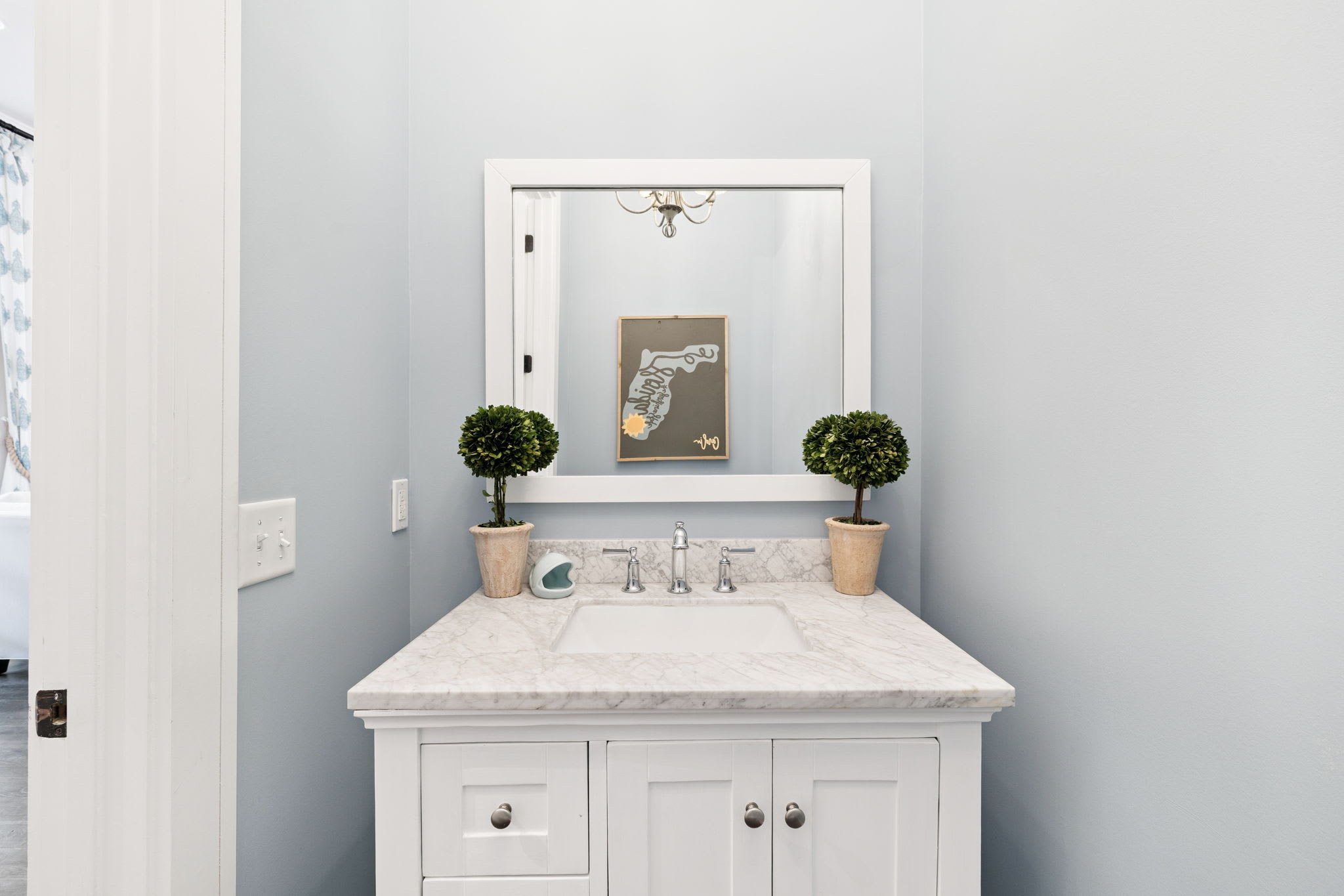 Powder Room - Conveniently Located Off the Living Area