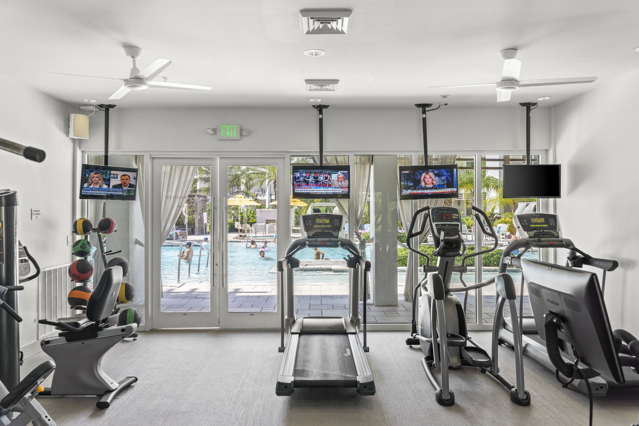 Workout in the On-Site Fitness Center