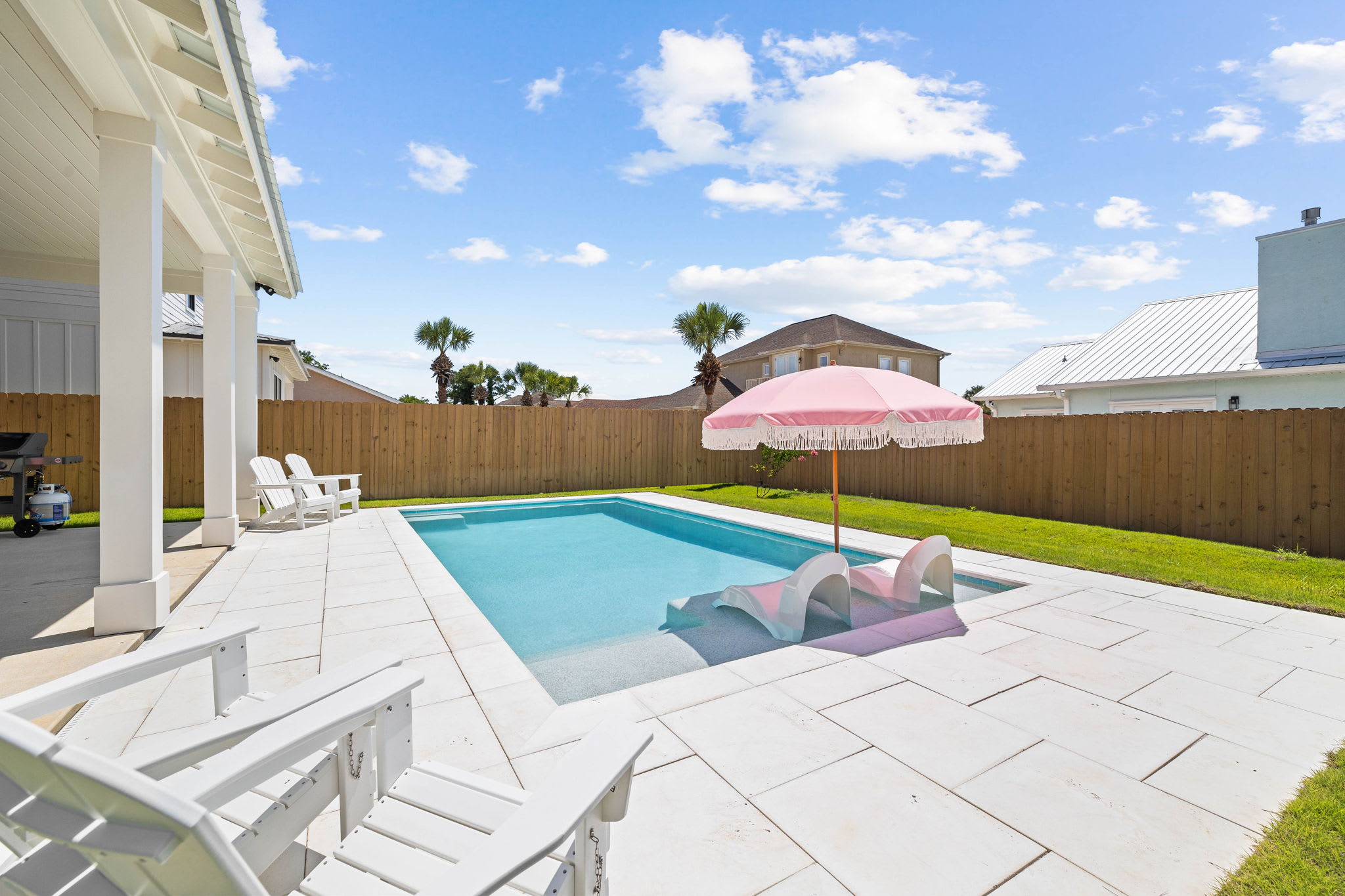 Take Advantage of the Private Pool & Fenced in Backyard!
