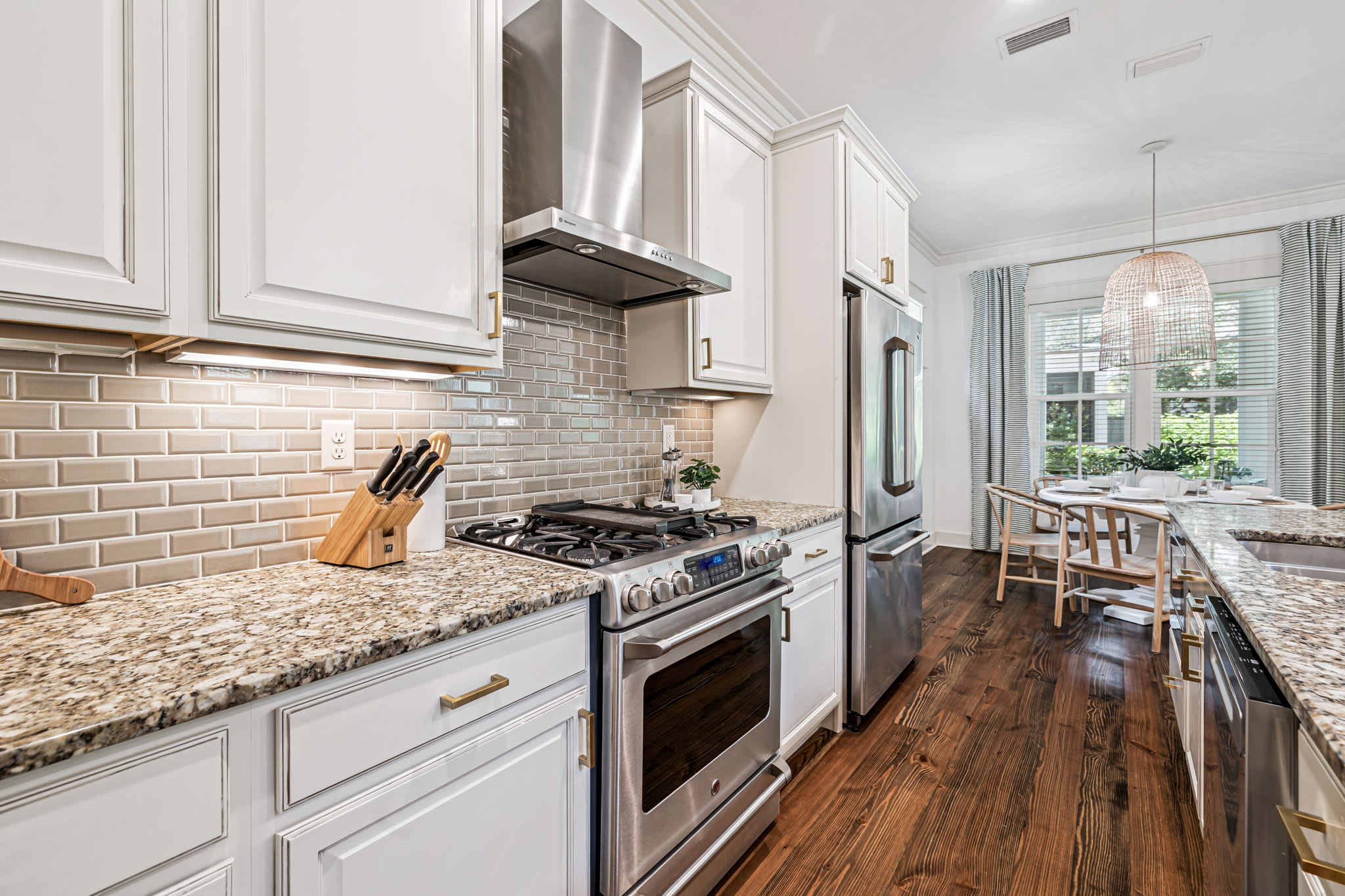 Fully Equipped with Stainless Steel Appliances + Gas Range