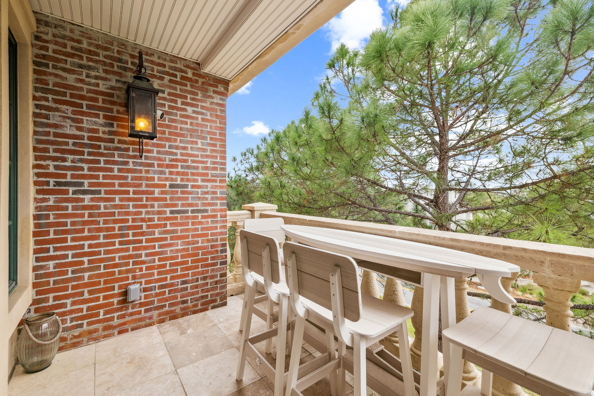 Enjoy Morning Coffee & Evening Cocktails On the Balcony!