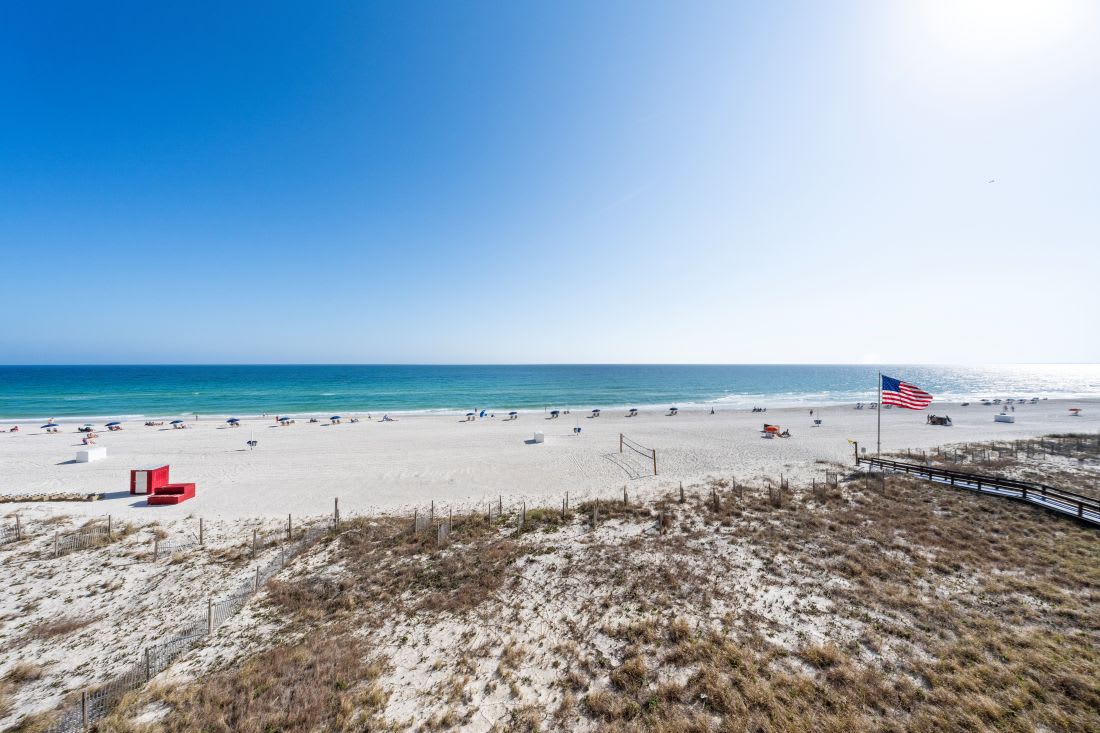 San Carlos 401 Gulf Front Balcony Views