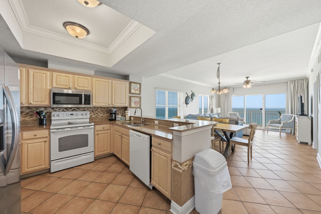 Crystal Shores West 601 Kitchen