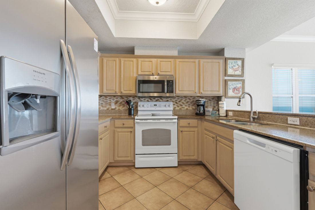 Crystal Shores West 601 Kitchen
