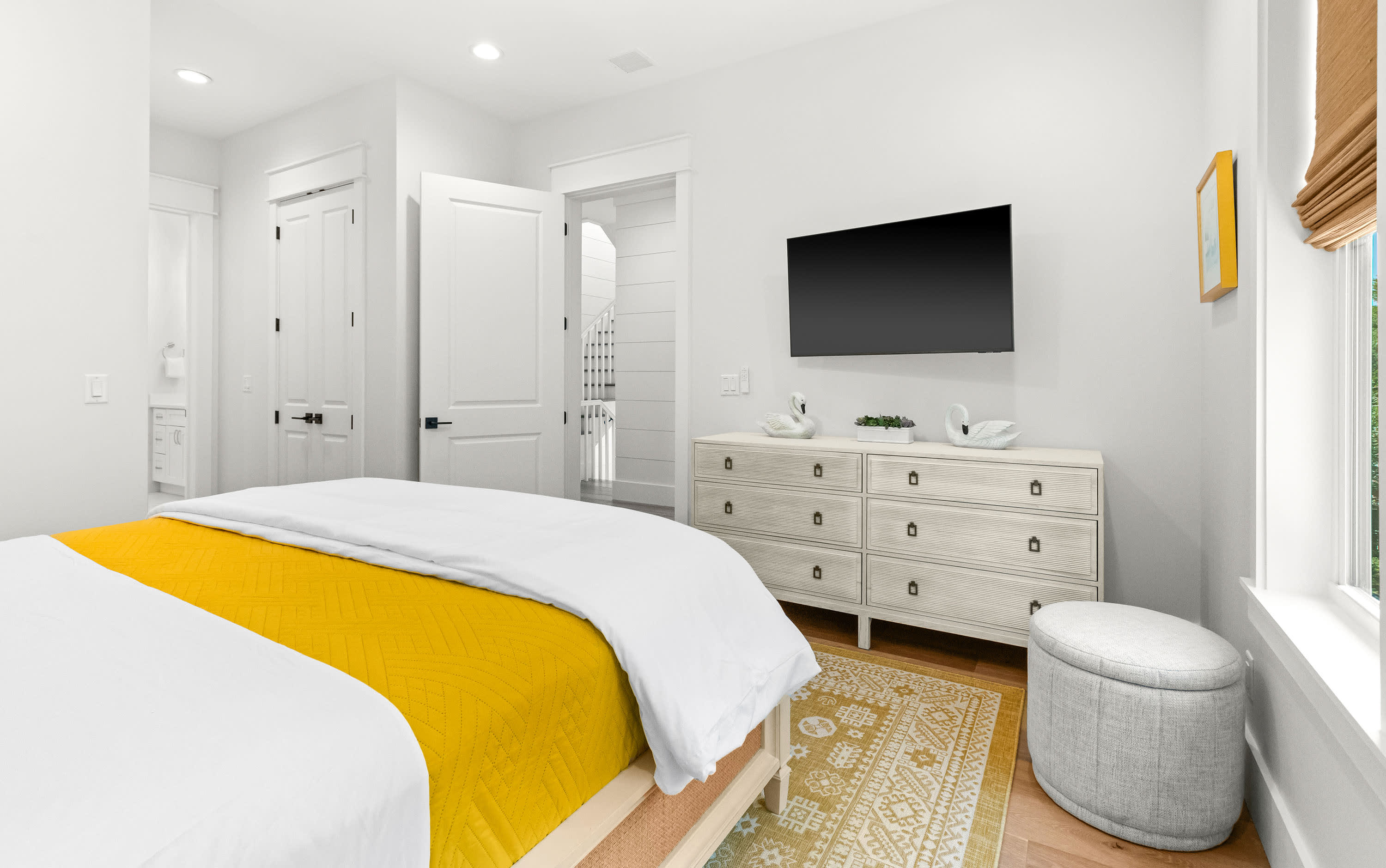 2nd Floor King Suite - "The Gold Room"