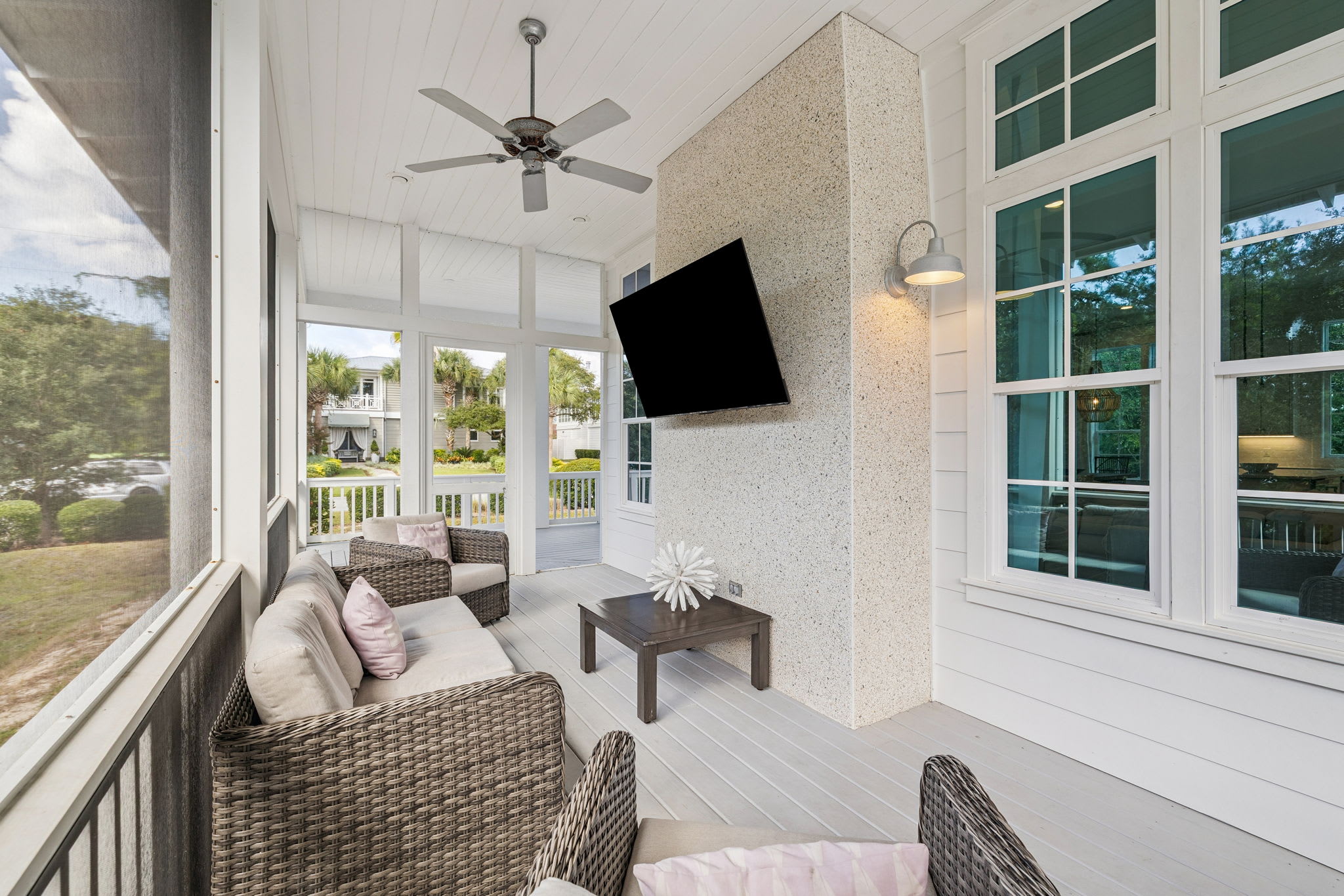 Unwind & Relax on the Screened-In Porch