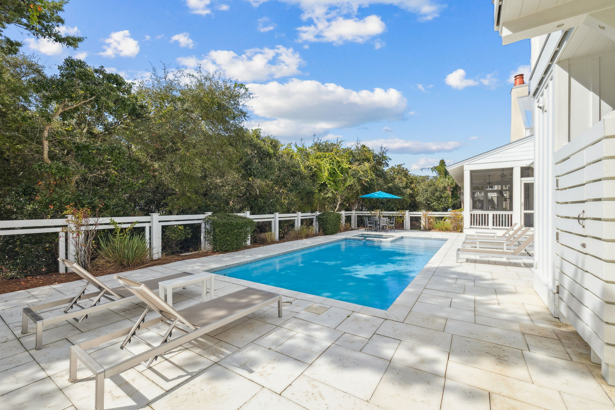 Make a Splash in the Private Pool & Lounge in the Sun!