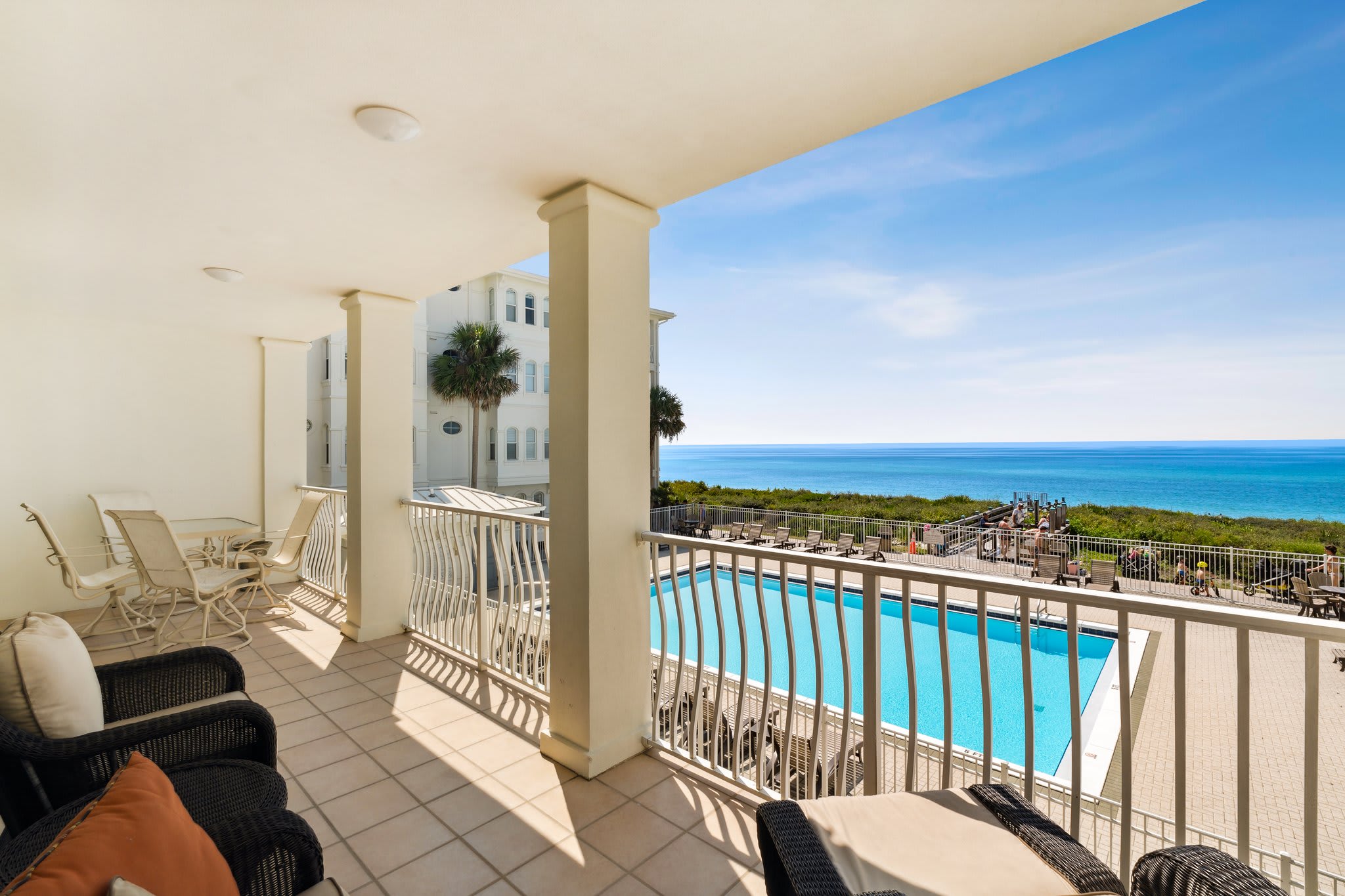 Private Patio with Stunning Views