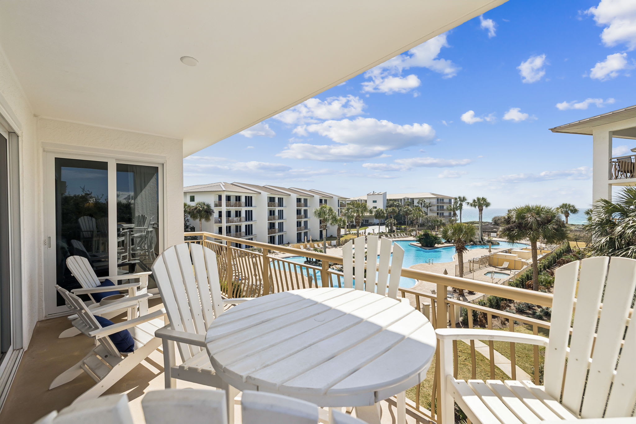 Step Onto the Private Balcony & Take in the Panoramic Views