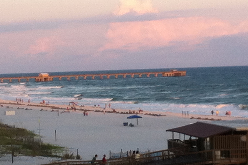 Enjoy beautiful  sunrises and sunsets from the living room or the balcony.