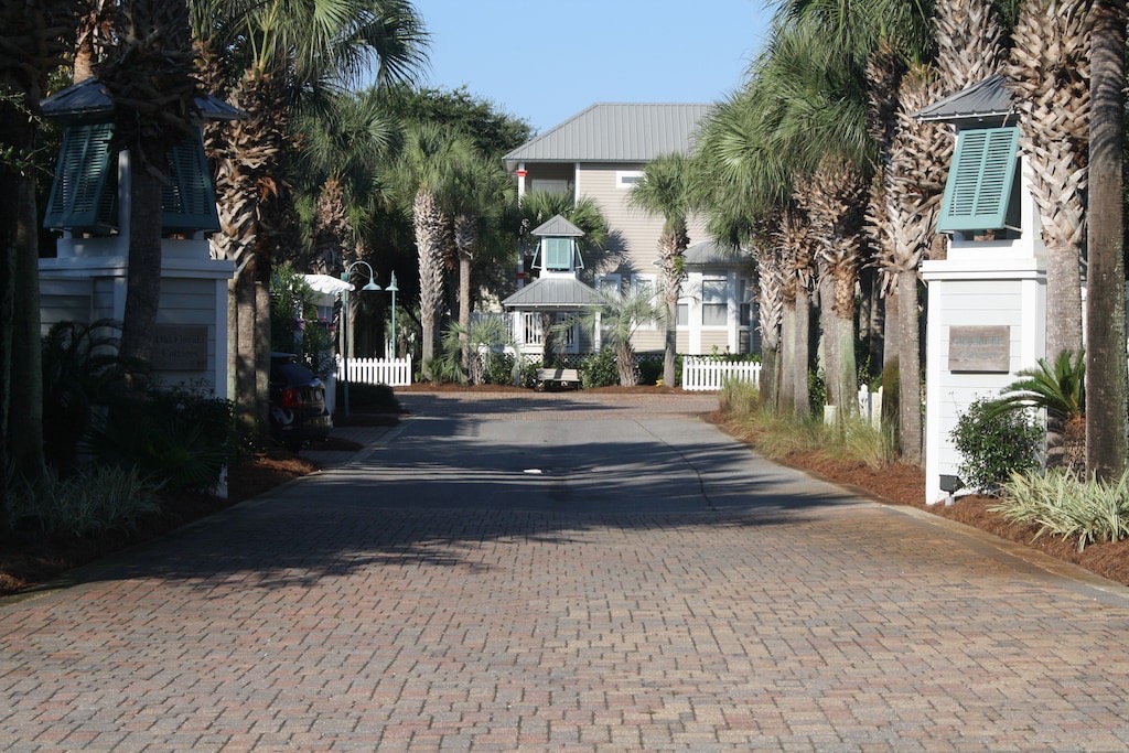 Entrance to neighborhood