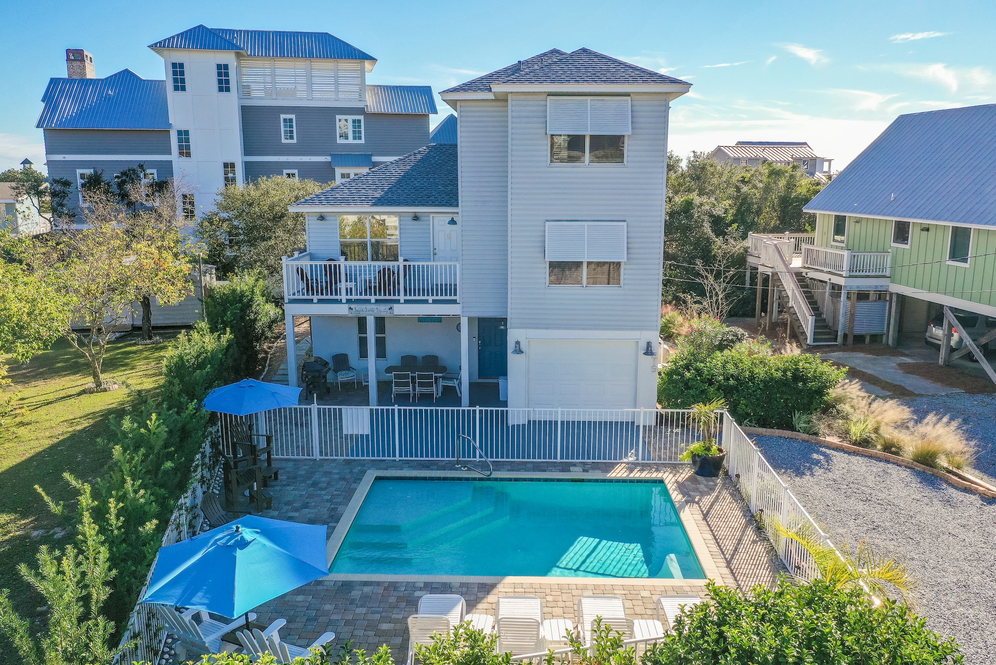 Sugar Sands Serenity - Back of Home/Pool Area