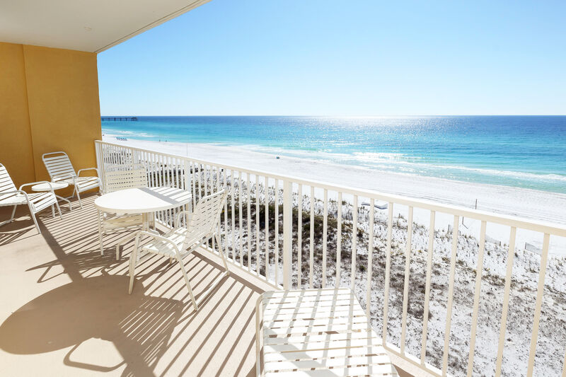 Balcony -
Gulf Dunes 612 Fort Walton Beach Okaloosa Island Vacation Rentals