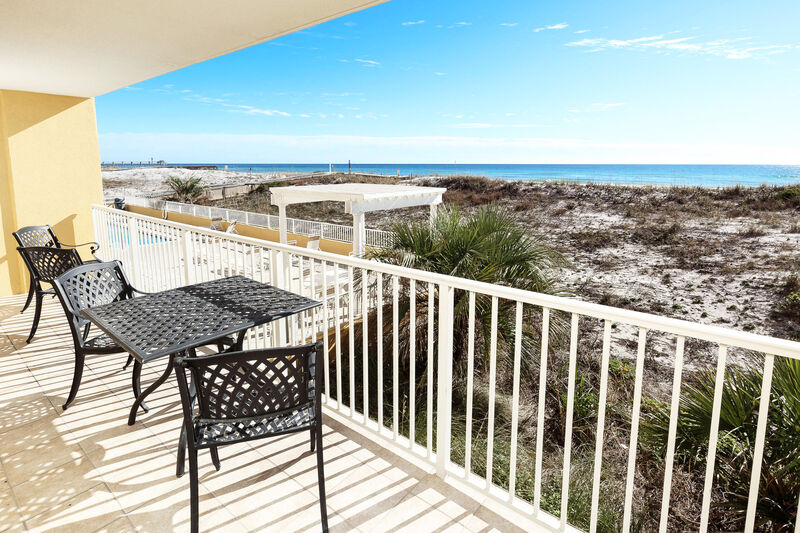 Balcony -
Gulf Dunes Resort Unit 108 Okaloosa Island Fort Walton Beach FL