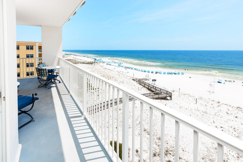 Balcony View -
Gulf Dunes Resort Unit 601, Okaloosa Island Fort Walton Beach Vacation Rentals